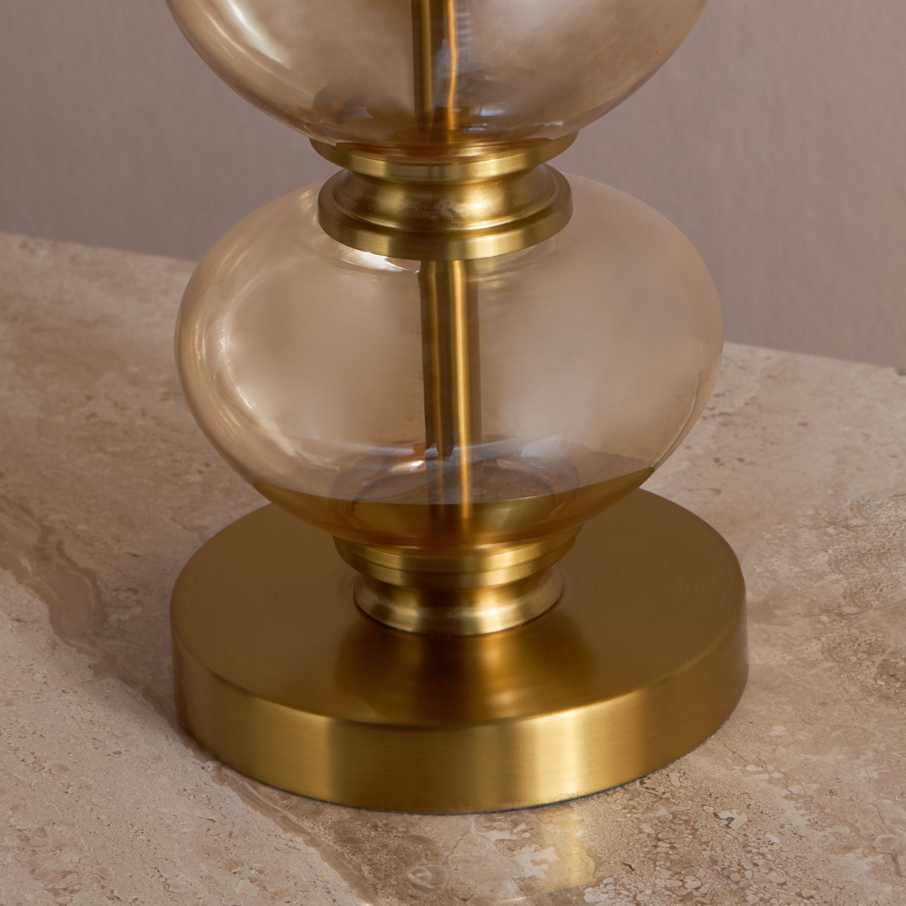 Olivia Glass Table Lamp - 69 cm-household-lighting-tableanddesklamps-image-4