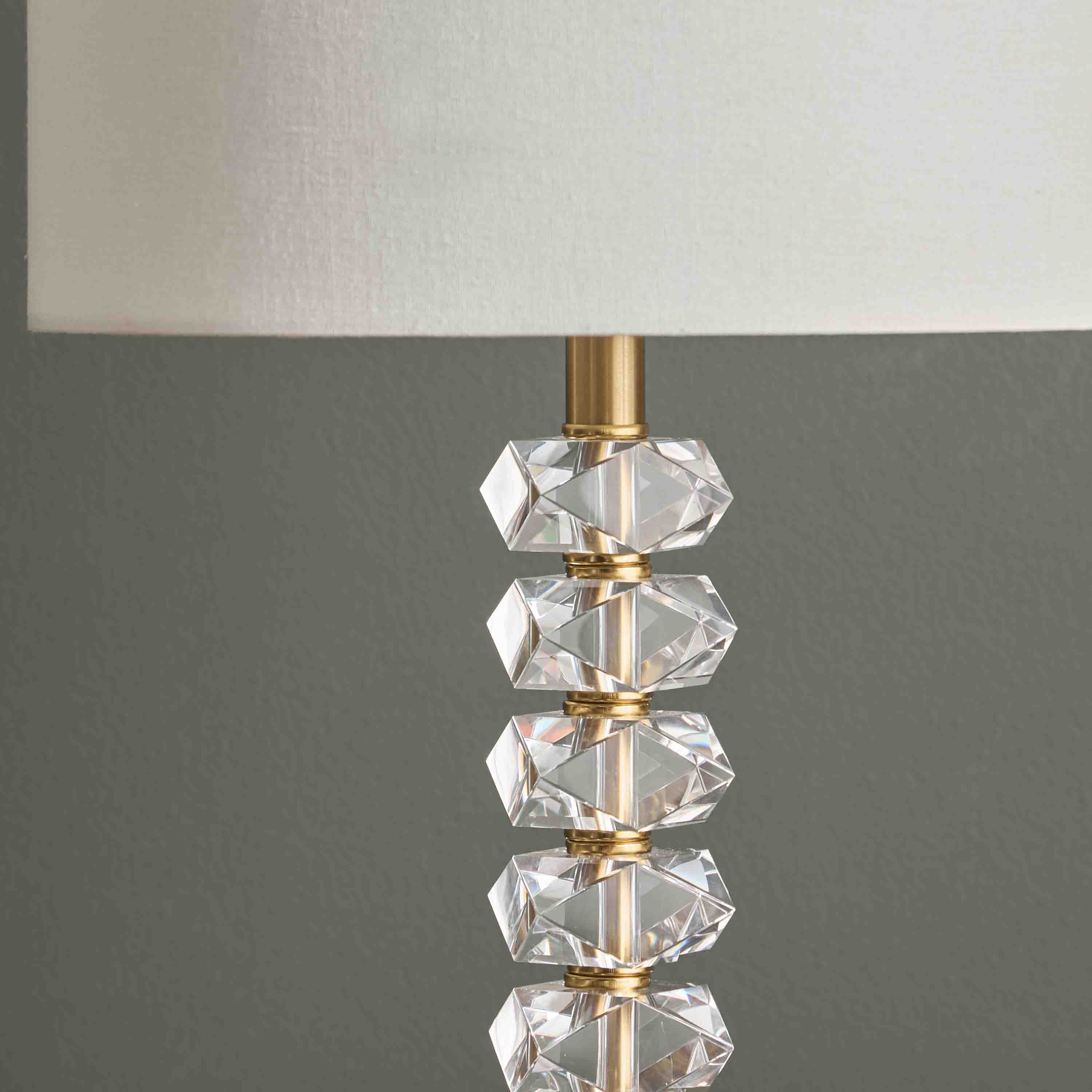 Baylor Crystal Table Lamp - 68 cm-household-lighting-tableanddesklamps-image-3