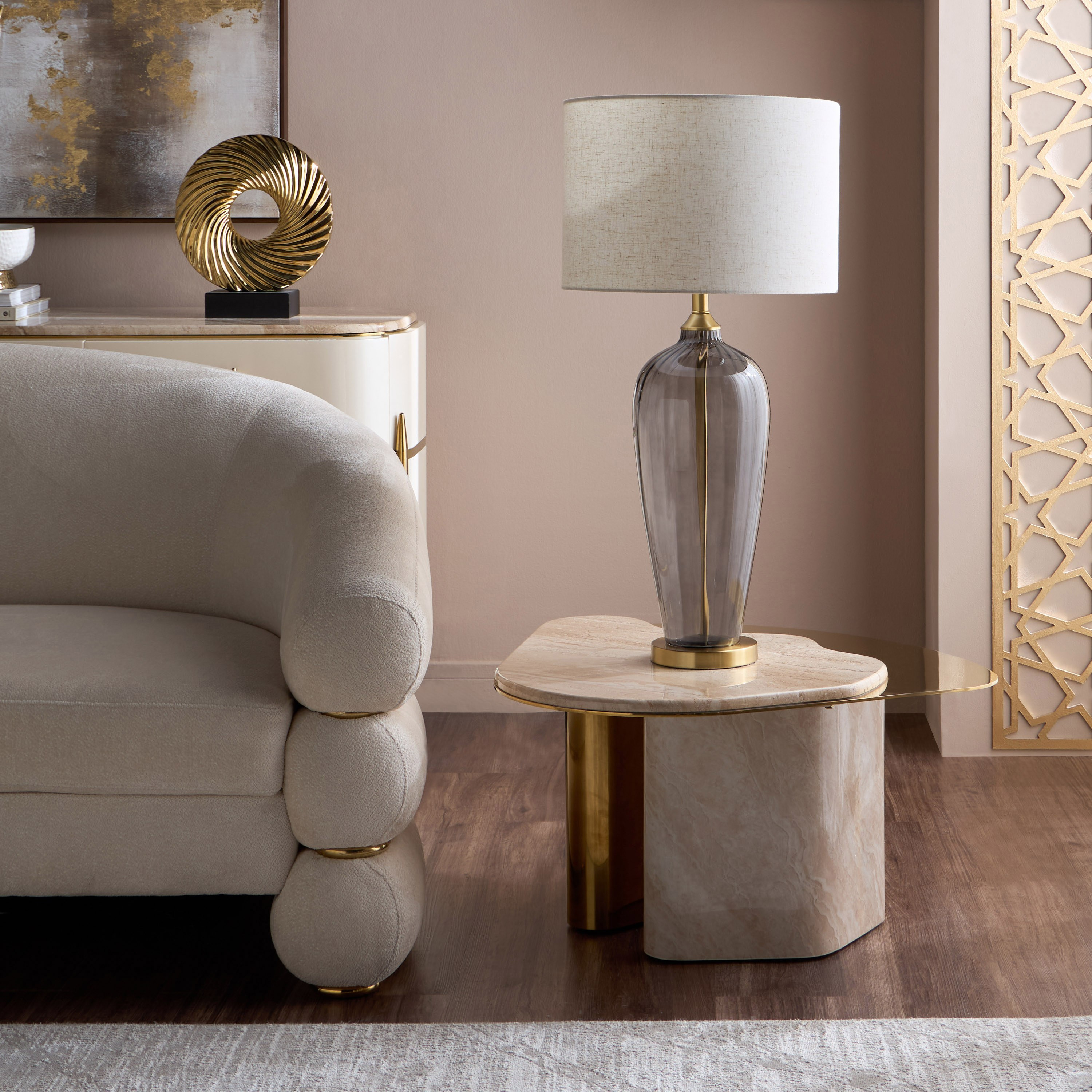 Wade Glass Table Lamp - 84 cm-household-lighting-tableanddesklamps-image-5