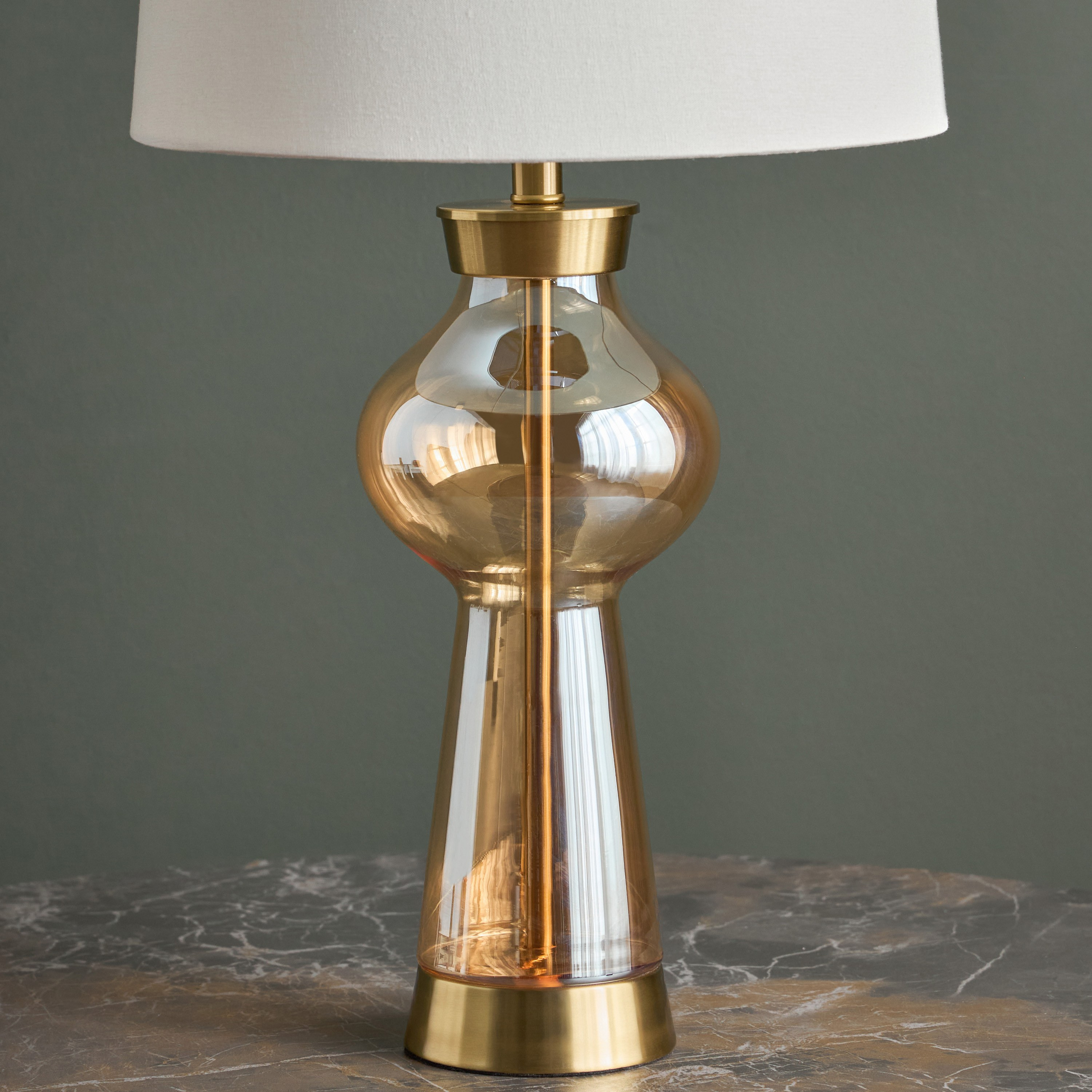 مصباح طاولة زجاج - ماديسون - 81 سم-household-lighting-tableanddesklamps-image-3