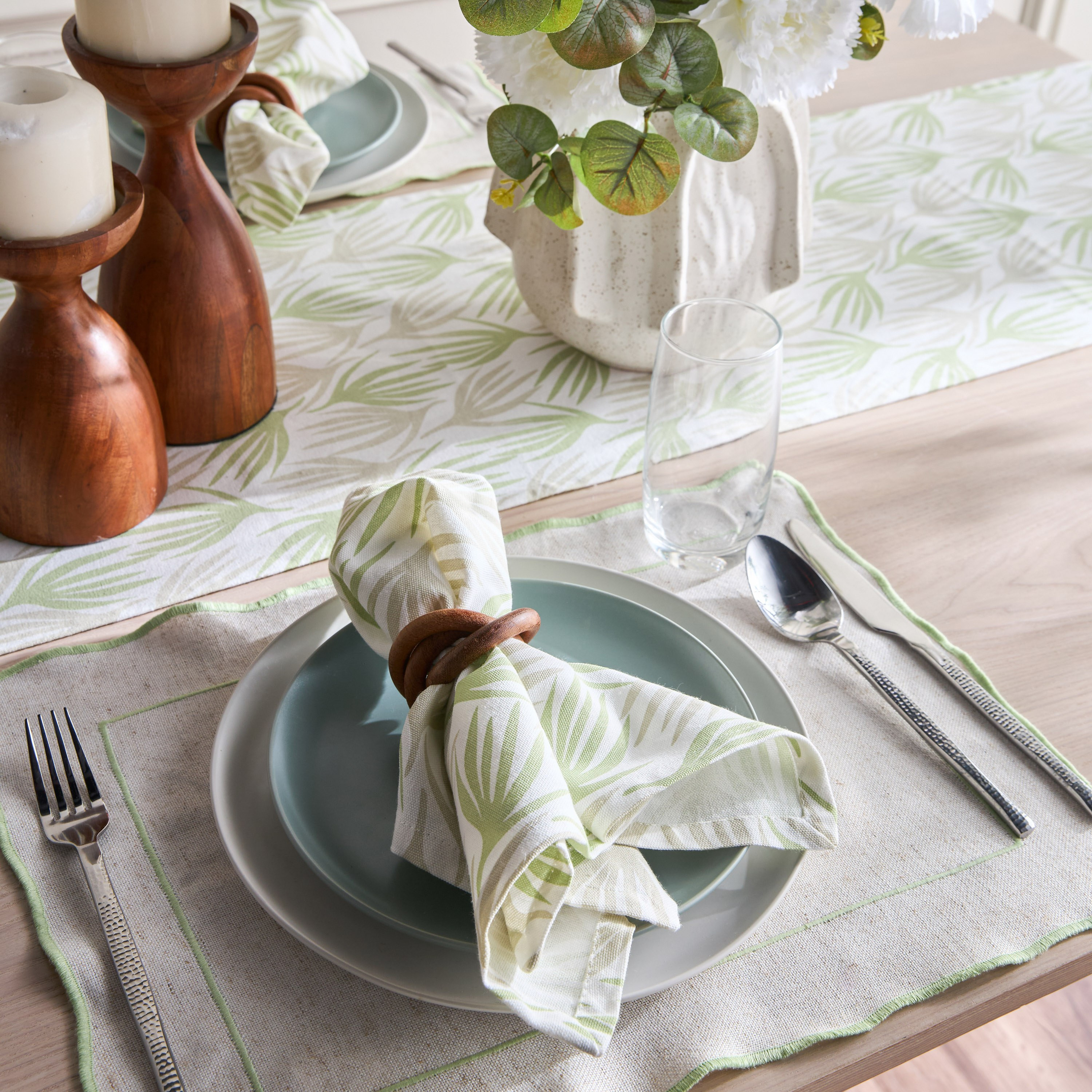 Matcha 4-Piece Table Napkin Set - 45x45 cm-household-dining-tablelinen-napkinsandaccessories-image-3