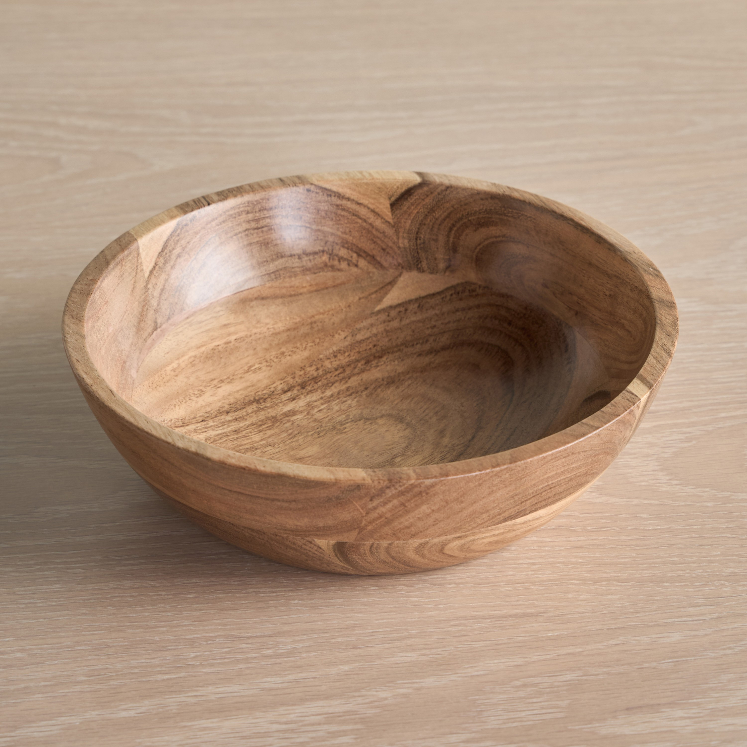 وعاء تقديم من خشب السنط - هيرتدج - 23 سم-household-dining-dinnerware-bowls-image-1