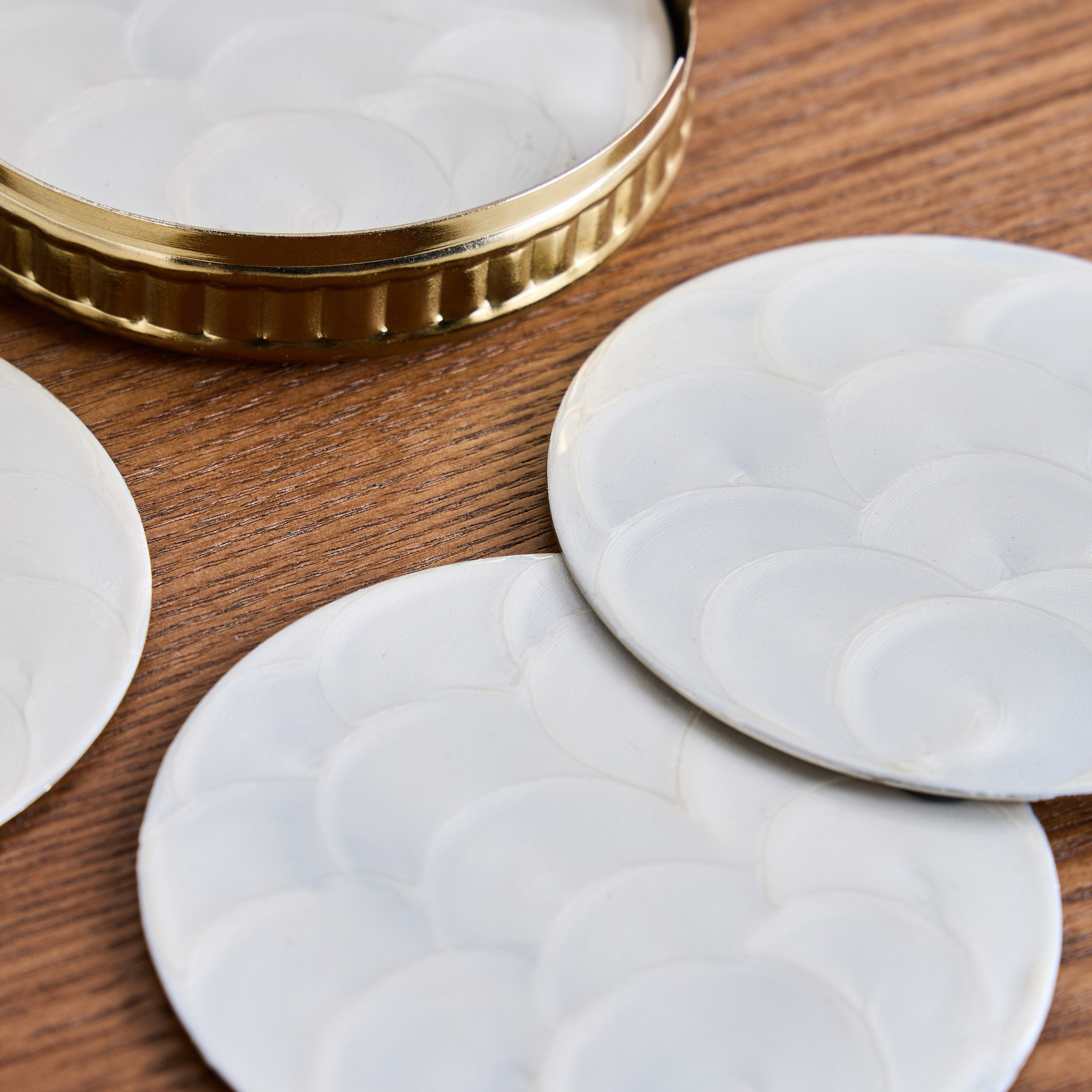 طقم قواعد أكواب 4 قطع - يوني-household-dining-tablelinen-napkinsandaccessories-image-2