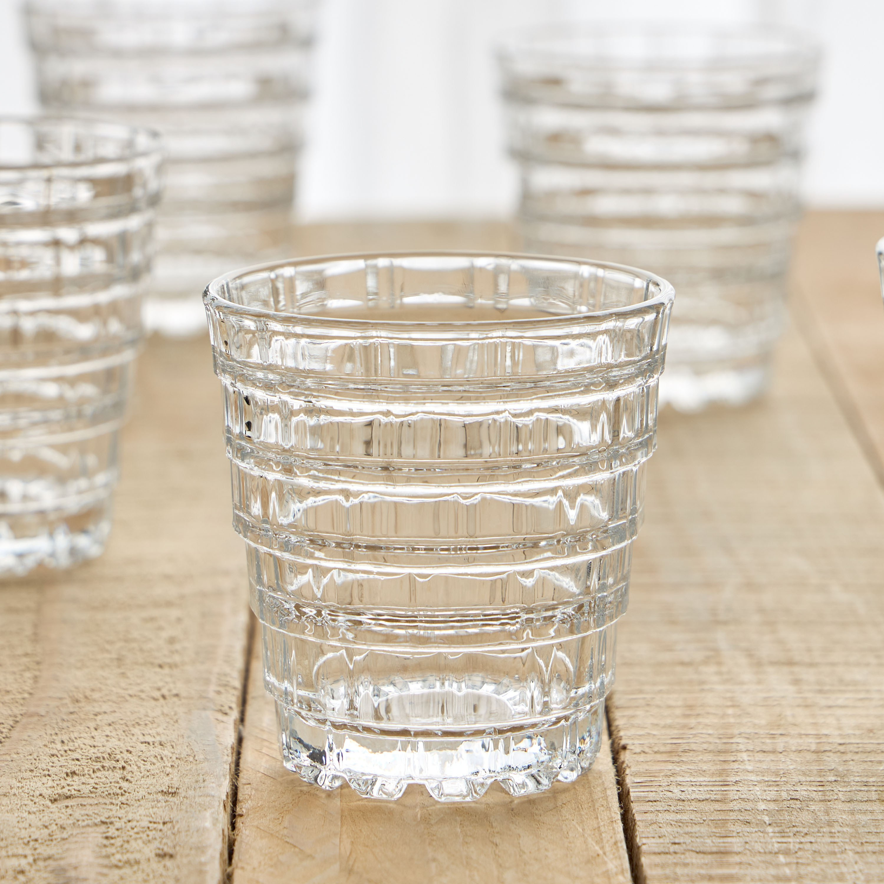 Qubba 6-Piece Glass Set - 282 ml-household-dining-glassware-drinkingglasses-image-2