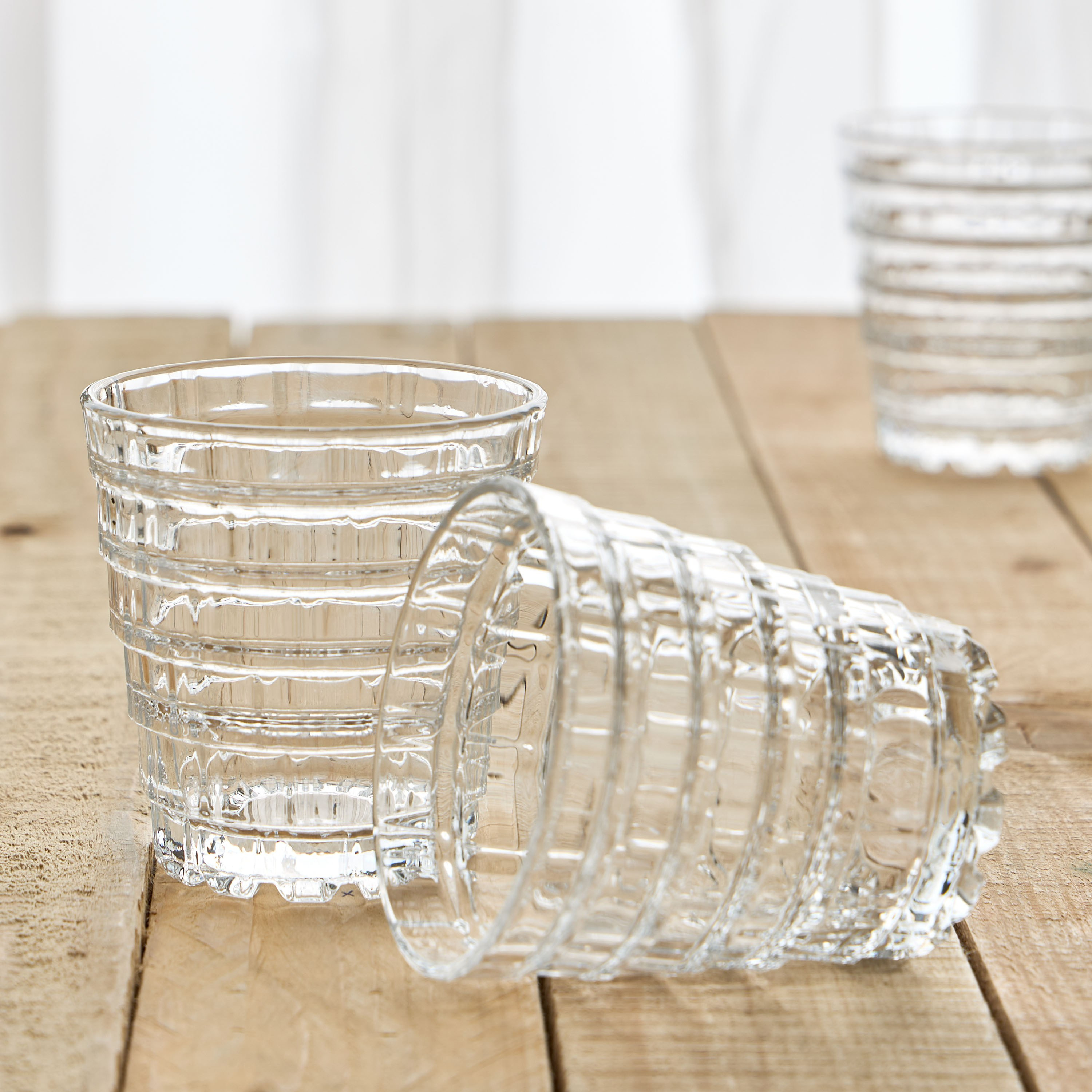 Qubba 6-Piece Glass Set - 282 ml-household-dining-glassware-drinkingglasses-image-3