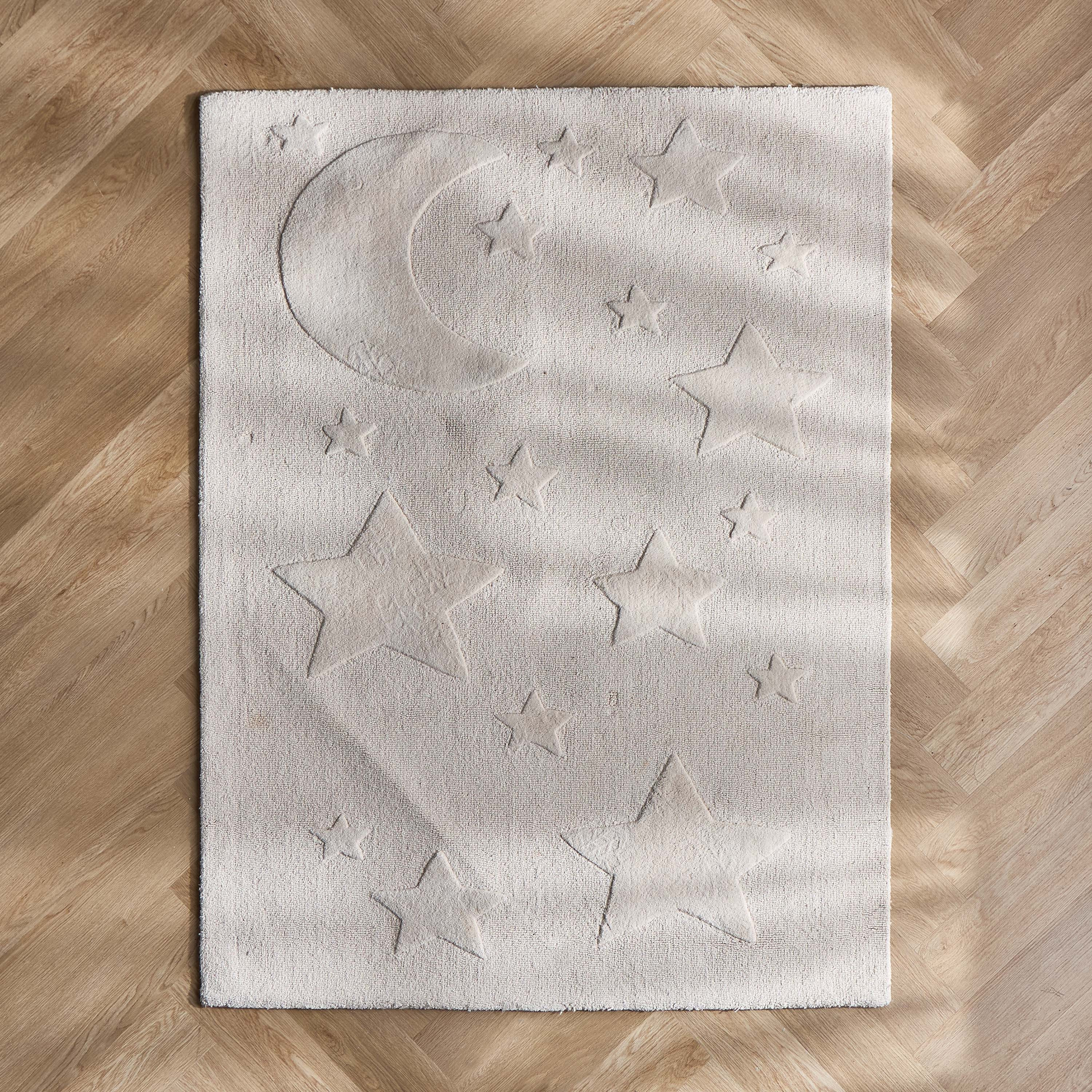 Celestial Cotton Hand Tufted Rug - 120x160 cm-kids-rugsandcarpets-rugs-image-2