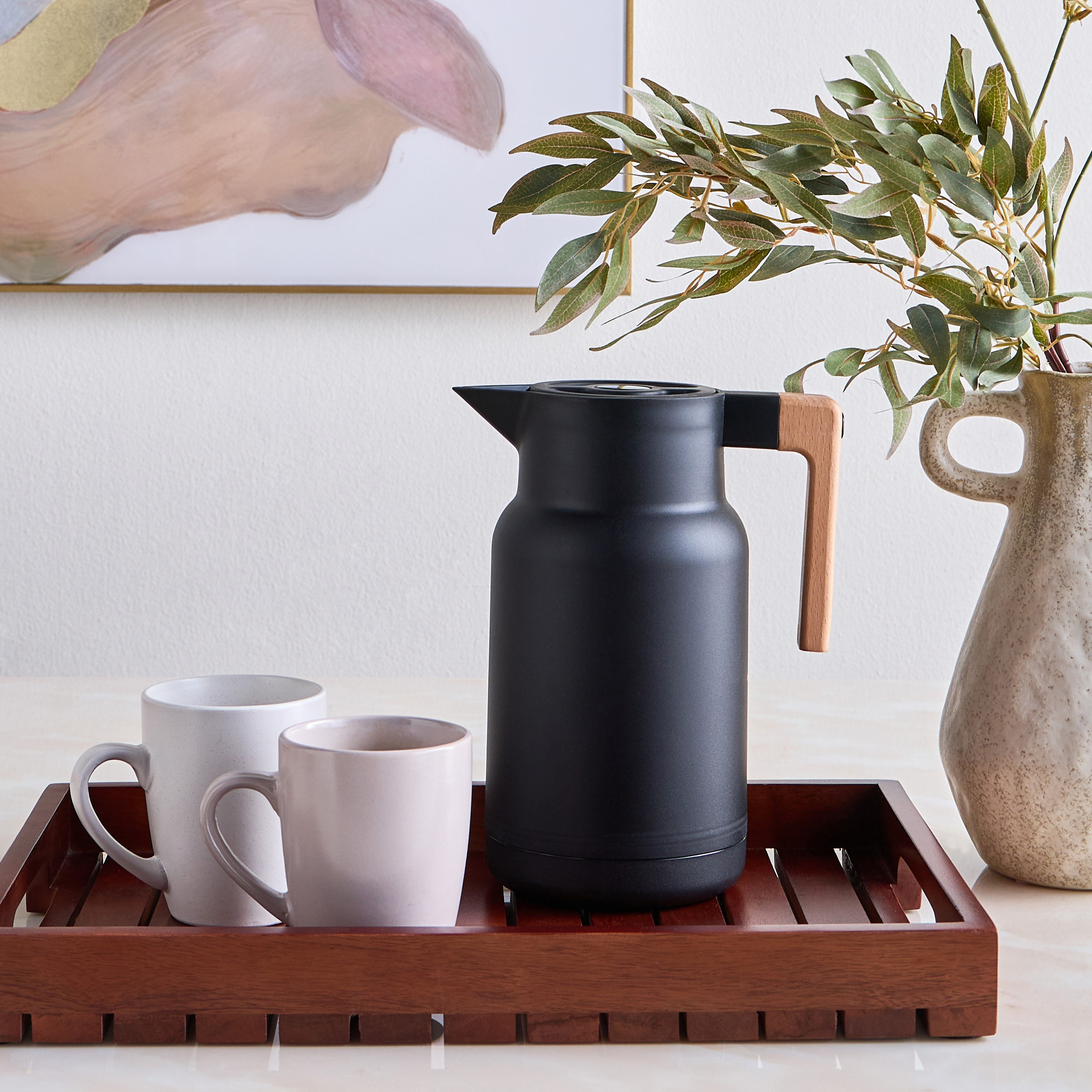Zain Vacuum Flask - 1 L-household-dining-teaandcoffee-vacuumflaskscoffeeandteapots-image-4