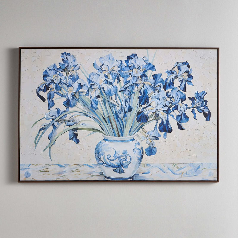 زينة حائط كانفاس مؤطرة - جيميما - 80x120 سم — صورة 1