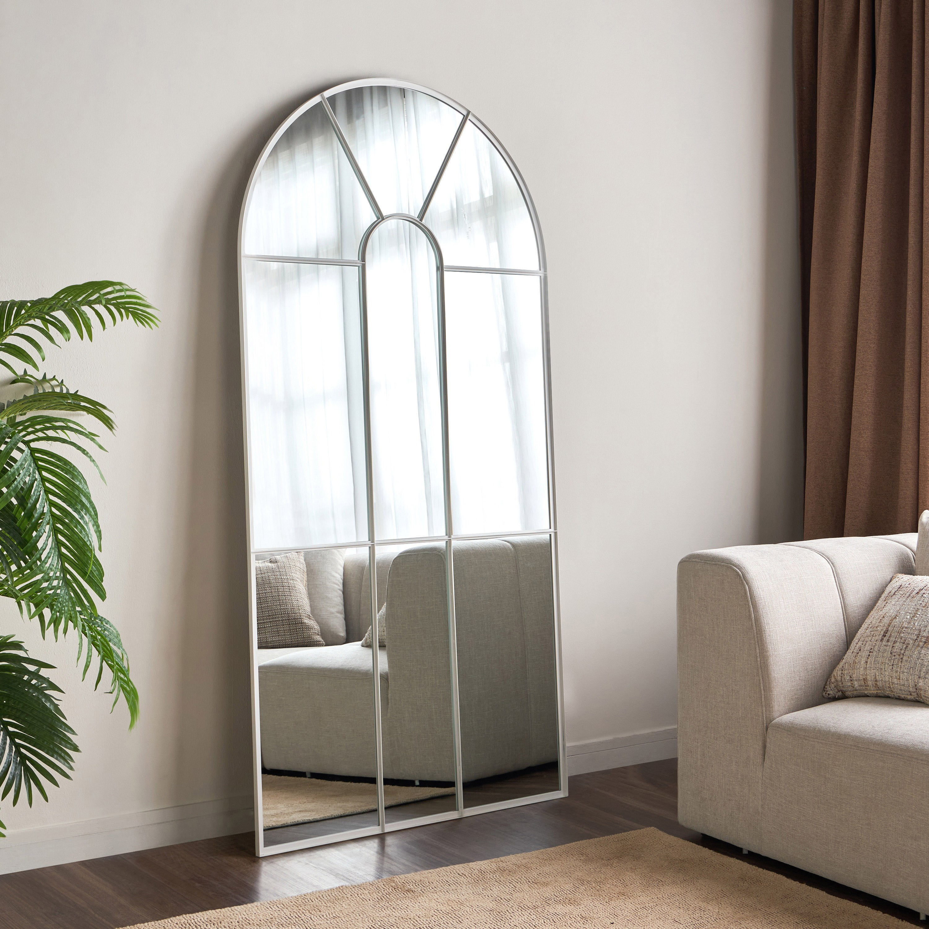 مرآة بتصميم مائل - أوليفر - 200x100 سم-household-walldecorandmirrors-mirrors-floormirrors-image-1