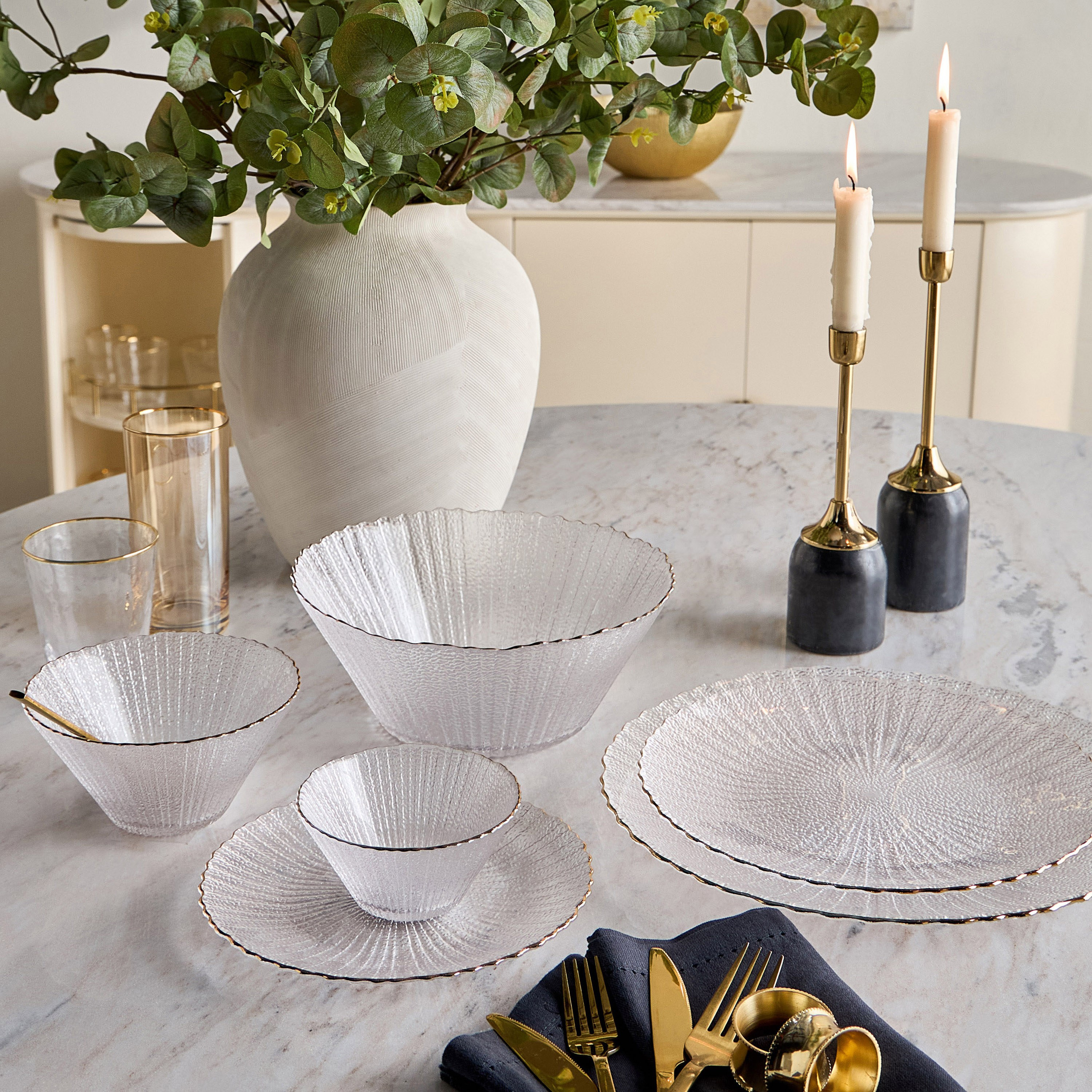 وعاء تقديم زجاجي - دوري - 12 سم-household-dining-dinnerware-bowls-image-3