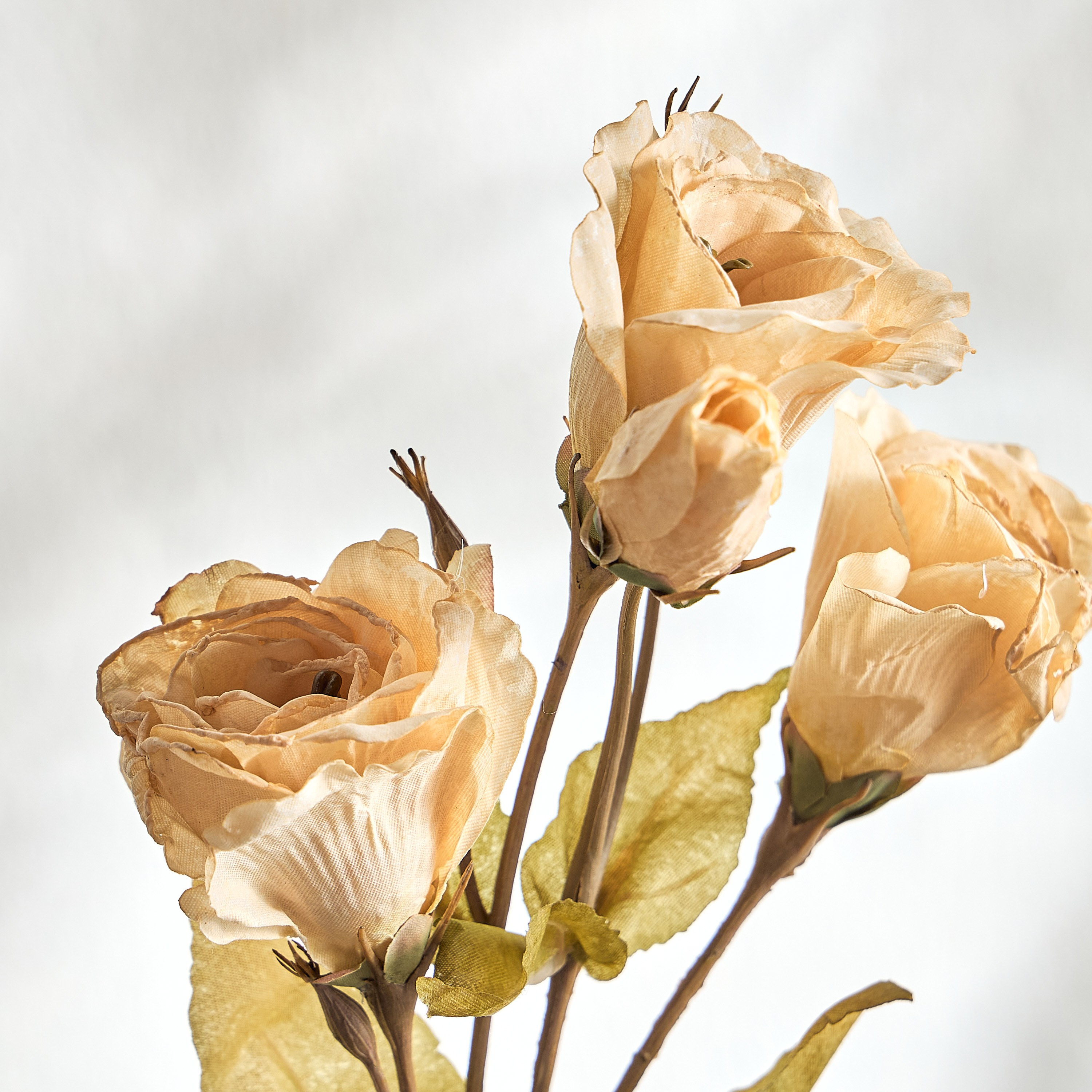Autumn Fleur Lisianthus Short Stem Spray - 51 cm-household-gardenandoutdoor-artificialflowersandplants-stems-image-2