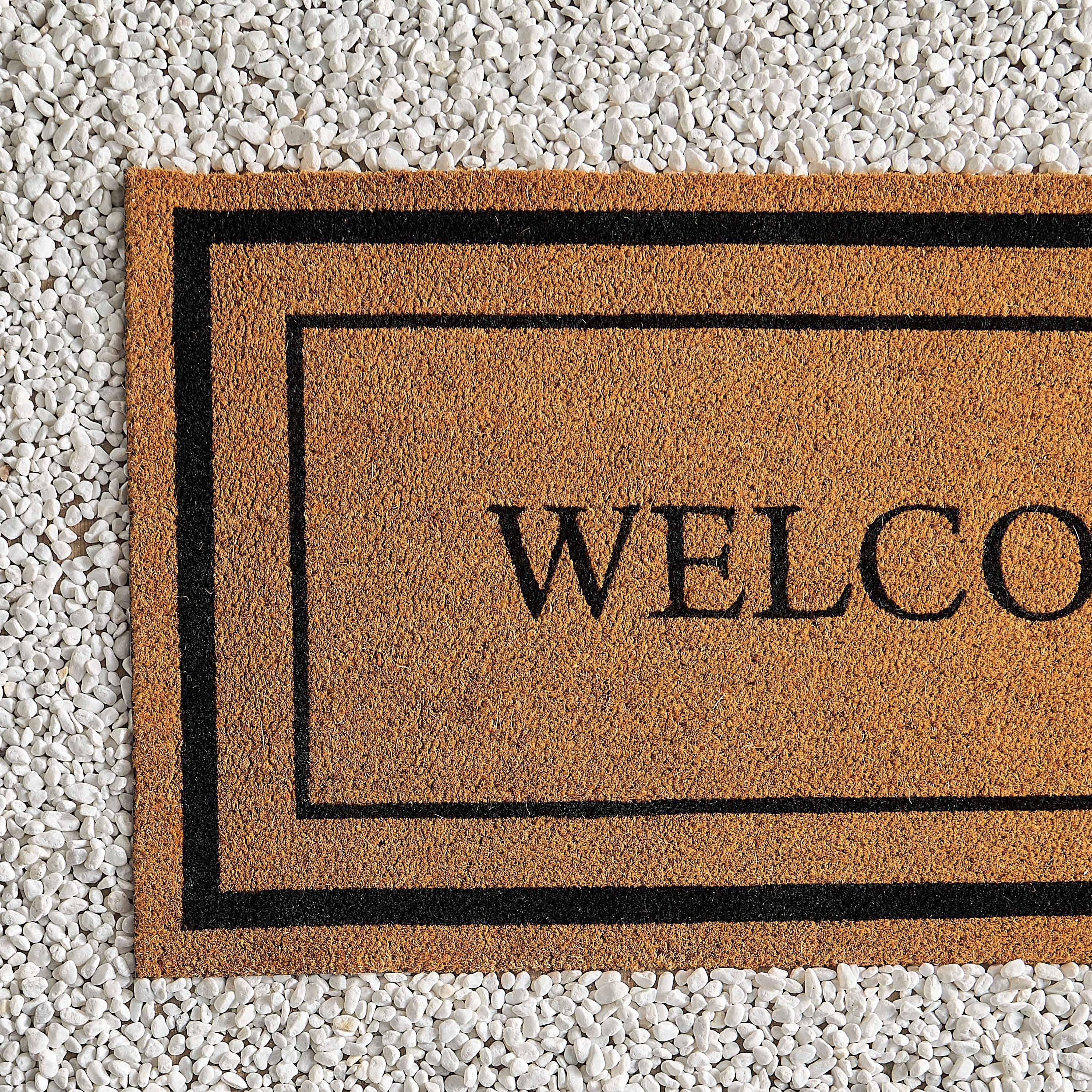 سجادة باب بطبعات من ألياف جوز الهند - 120x60 سم-household-rugsandcarpets-doormats-image-2