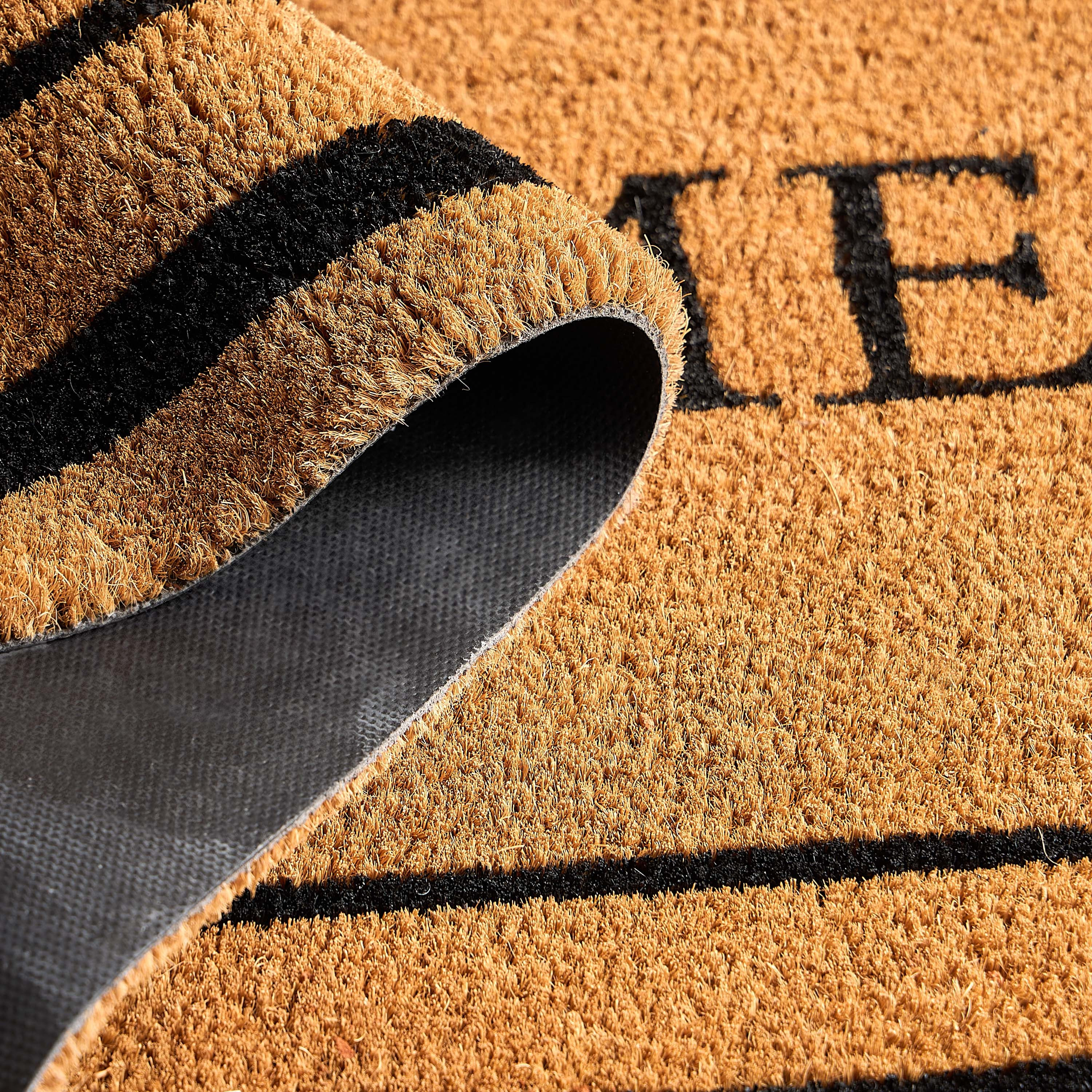 سجادة باب بطبعات من ألياف جوز الهند - 120x60 سم-household-rugsandcarpets-doormats-image-3