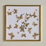 Rasha Butterfly Scattered 3D Objects Framed Canvas Wall Art - 2x45 cm-kids-decorandlighting-decor-wallart-image-1