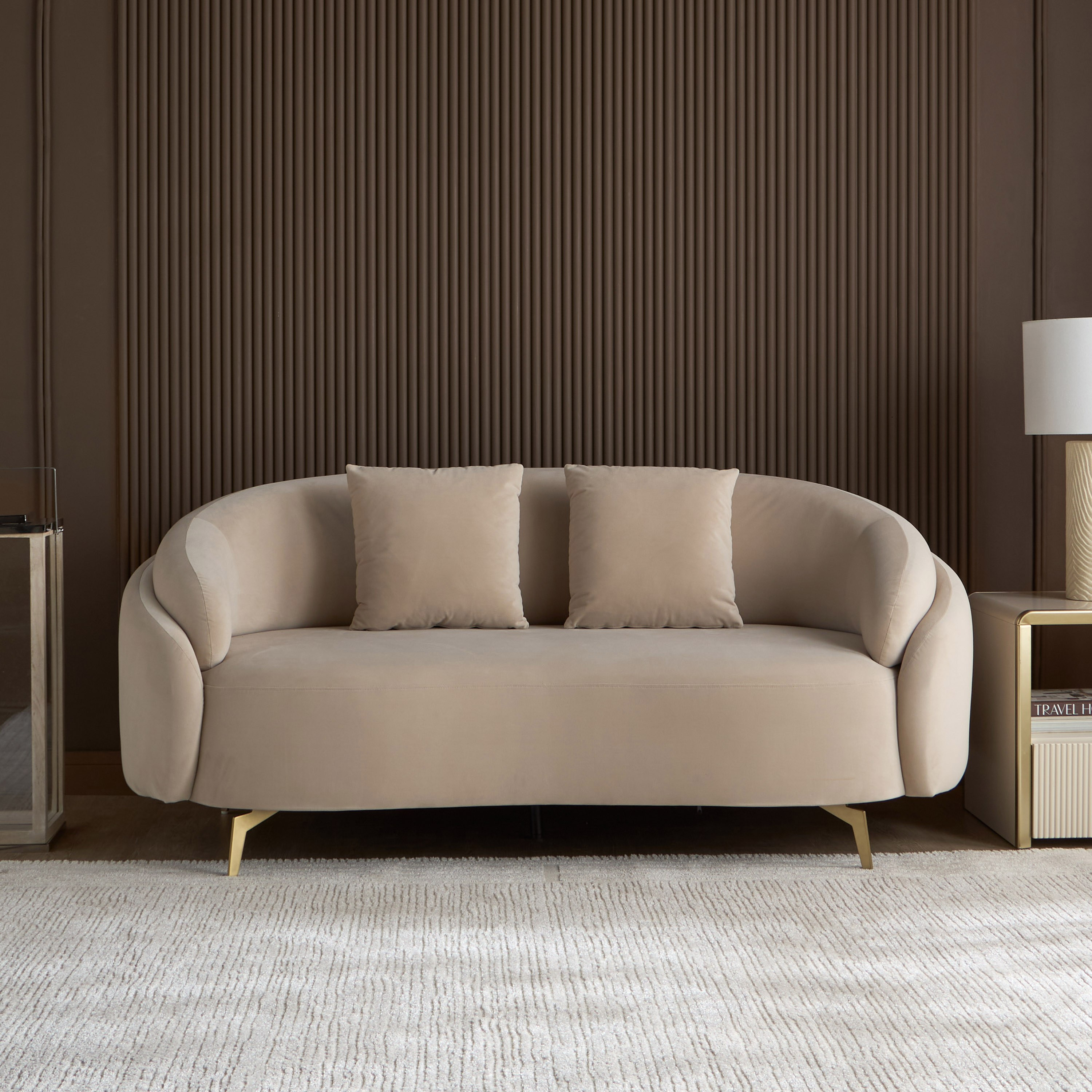 كنبة قماش مقعدين - قبّة-furniture-sofaandseating-sofasandsofasets-image-2