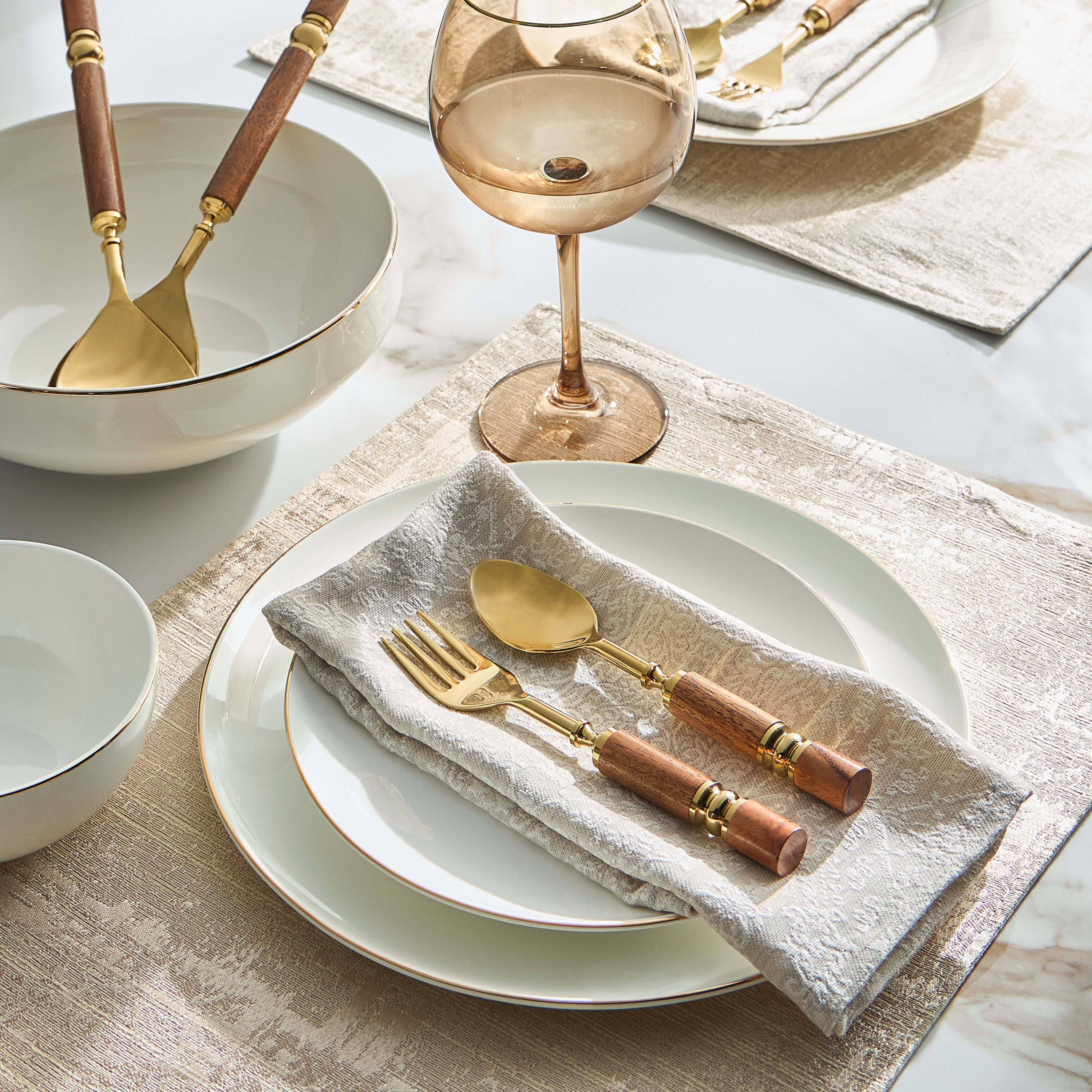 Kasab 4-Piece Dessert Fork Set-household-dining-cutlery-cutlerysets-image-3