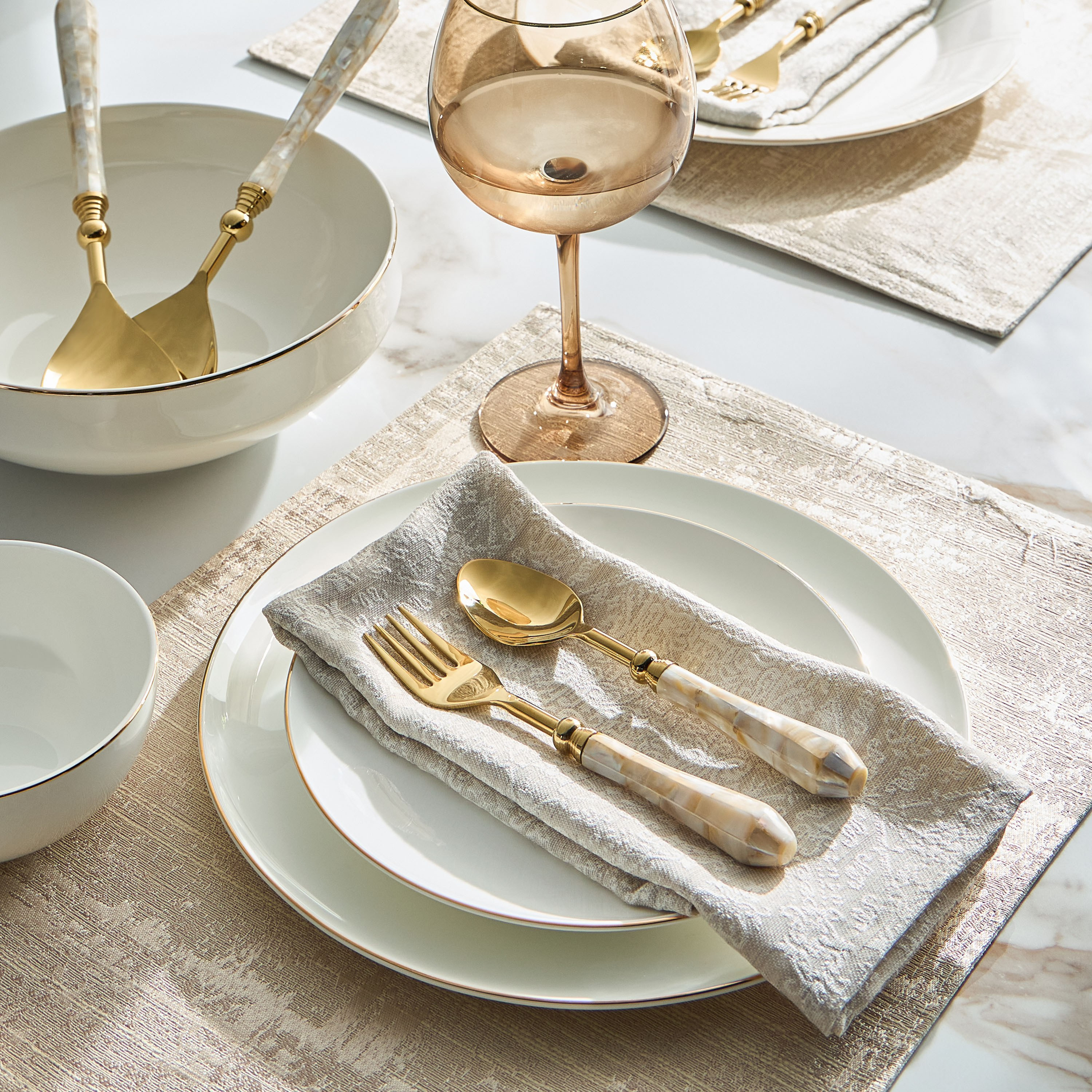 طقم ملاعق حلوى 4 قطع - مارمو-household-dining-cutlery-cutlerysets-image-3