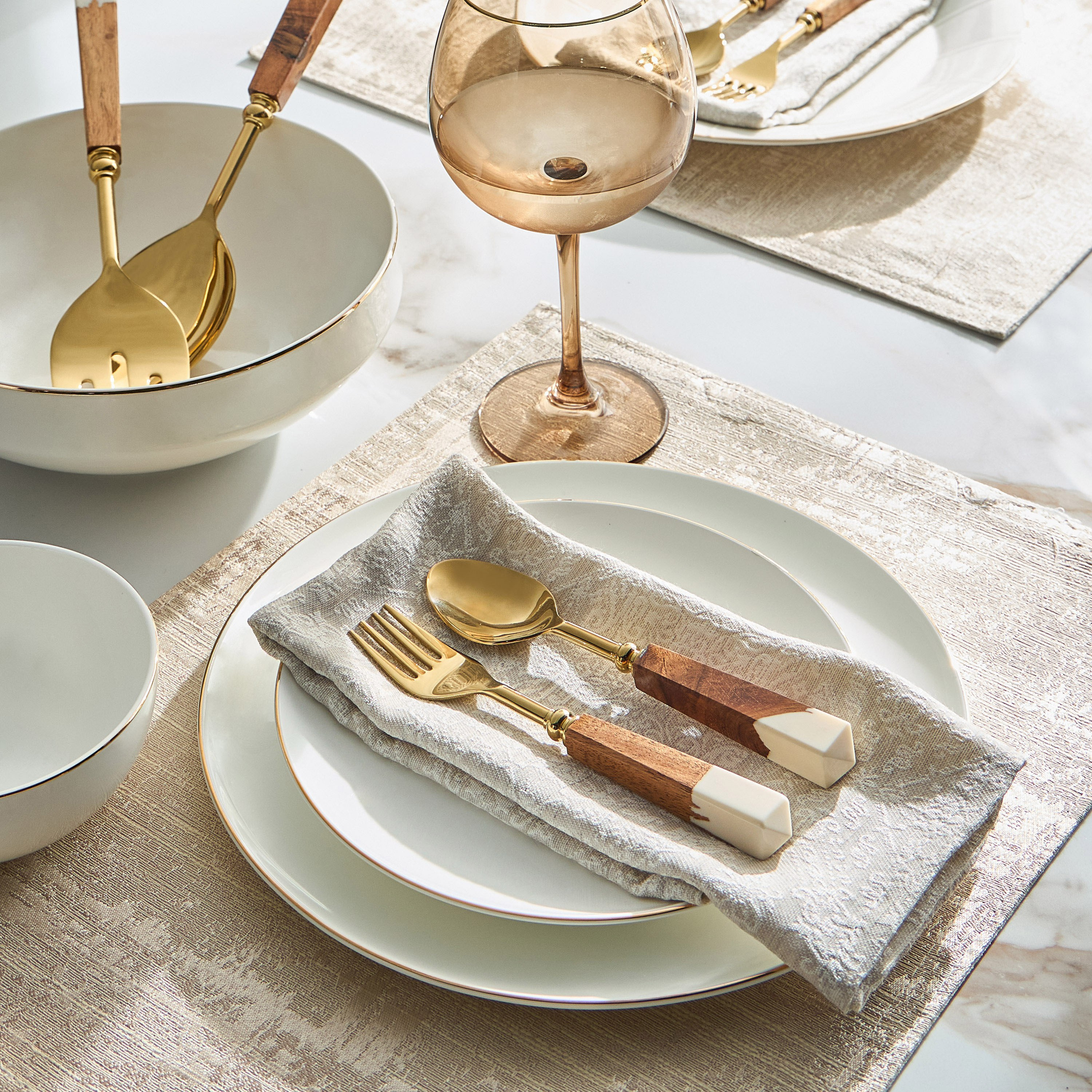 طقم ملاعق حلوى 4 قطع - هاتاب-household-dining-cutlery-cutlerysets-image-3