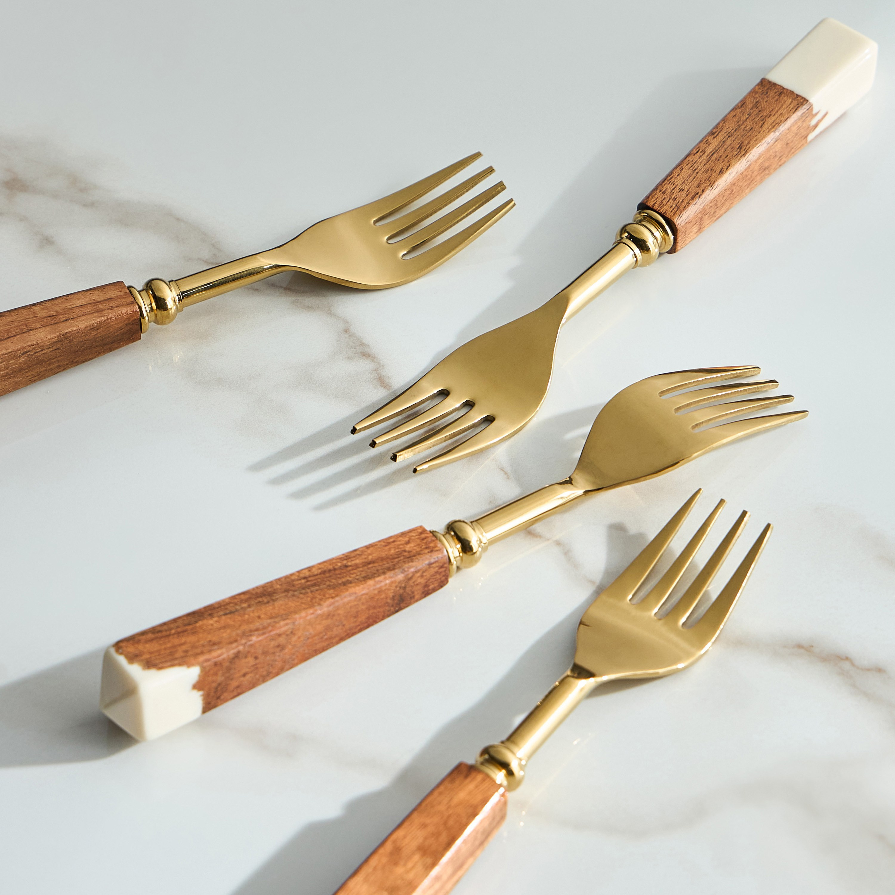 Hatab 4-Piece Dessert Fork Set-household-dining-cutlery-cutlerysets-image-2