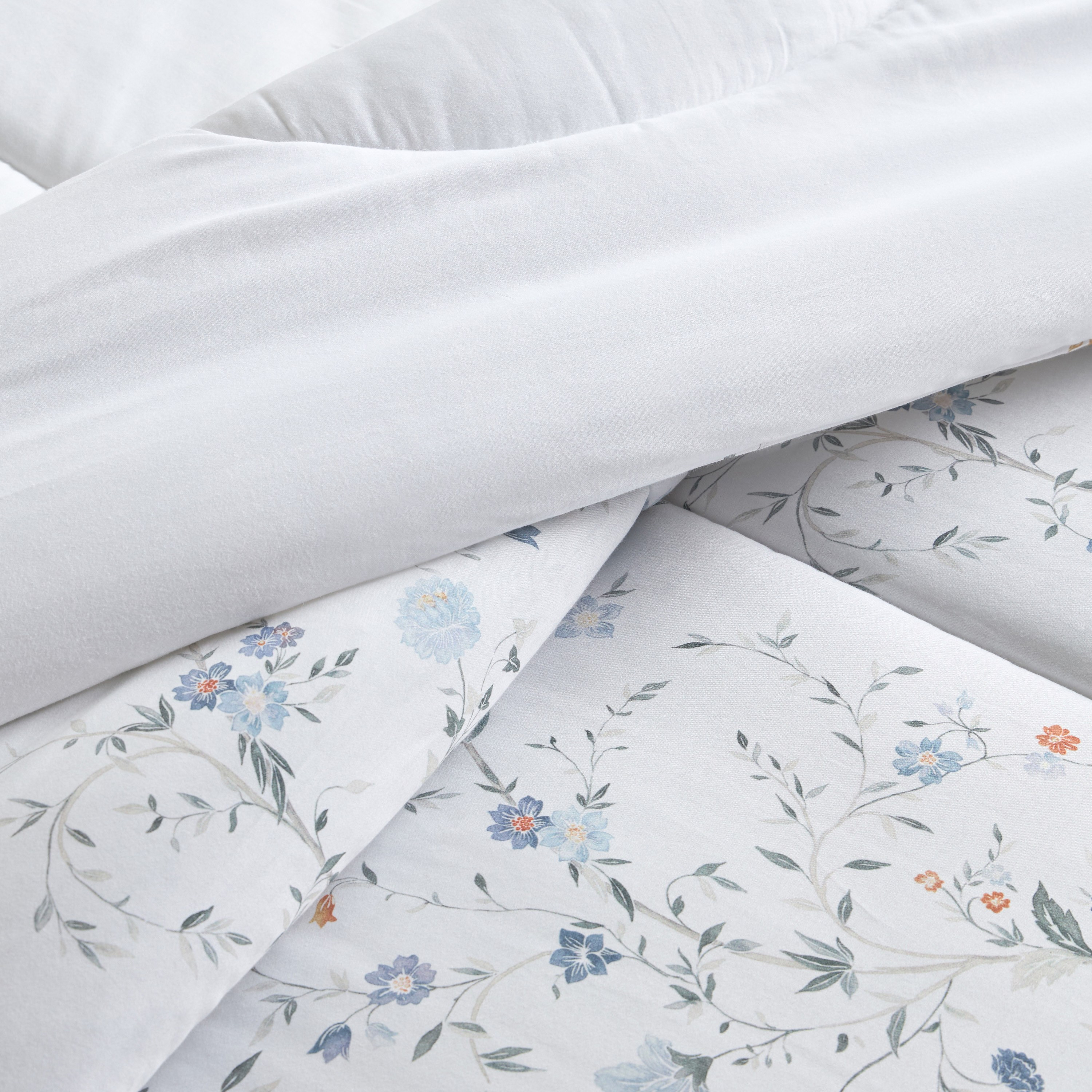Nella Cotton Printed 300 TC 3-Piece Queen Comforter Set - 200x240 cm-household-bedding-comfortersandbedspreads-comforters-image-4