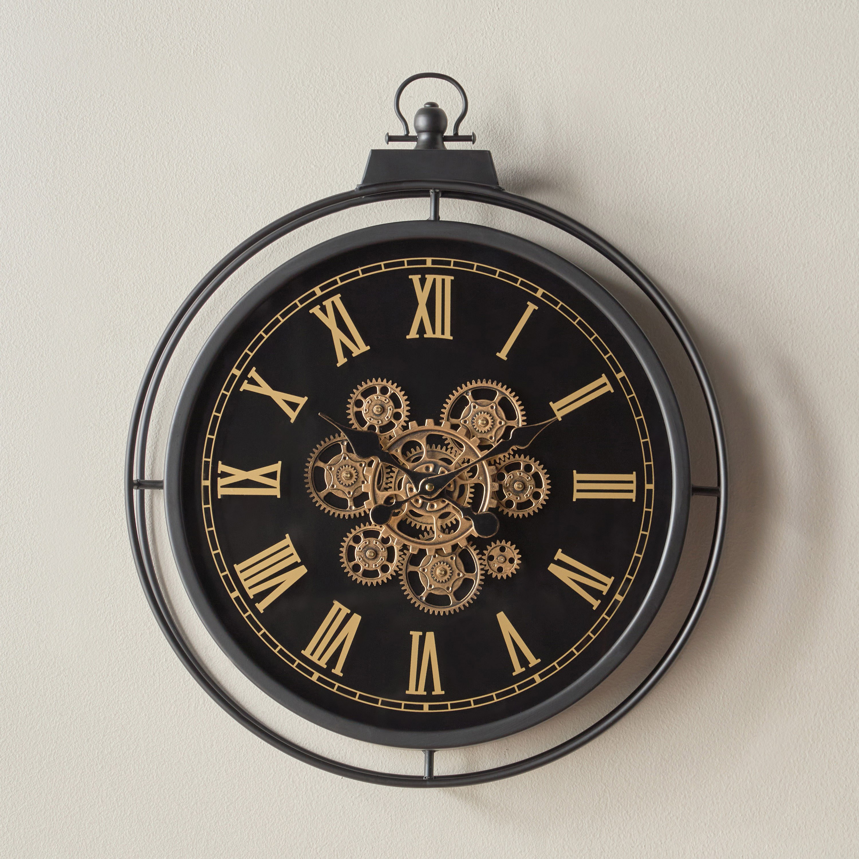 Gualala Wall Clock - 52x63 cm-household-walldecorandmirrors-clocks-image-1
