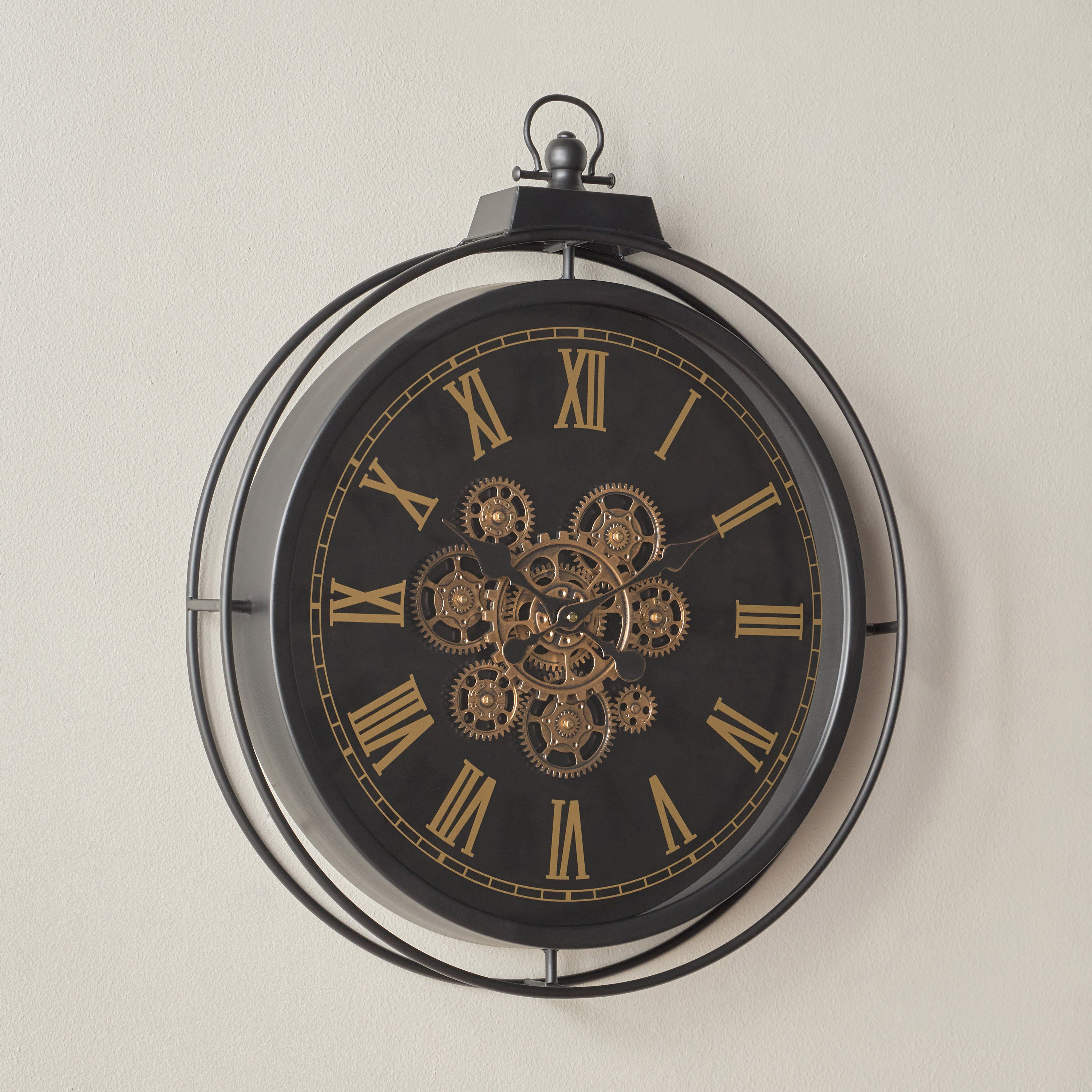 Gualala Wall Clock - 52x63 cm-household-walldecorandmirrors-clocks-image-2