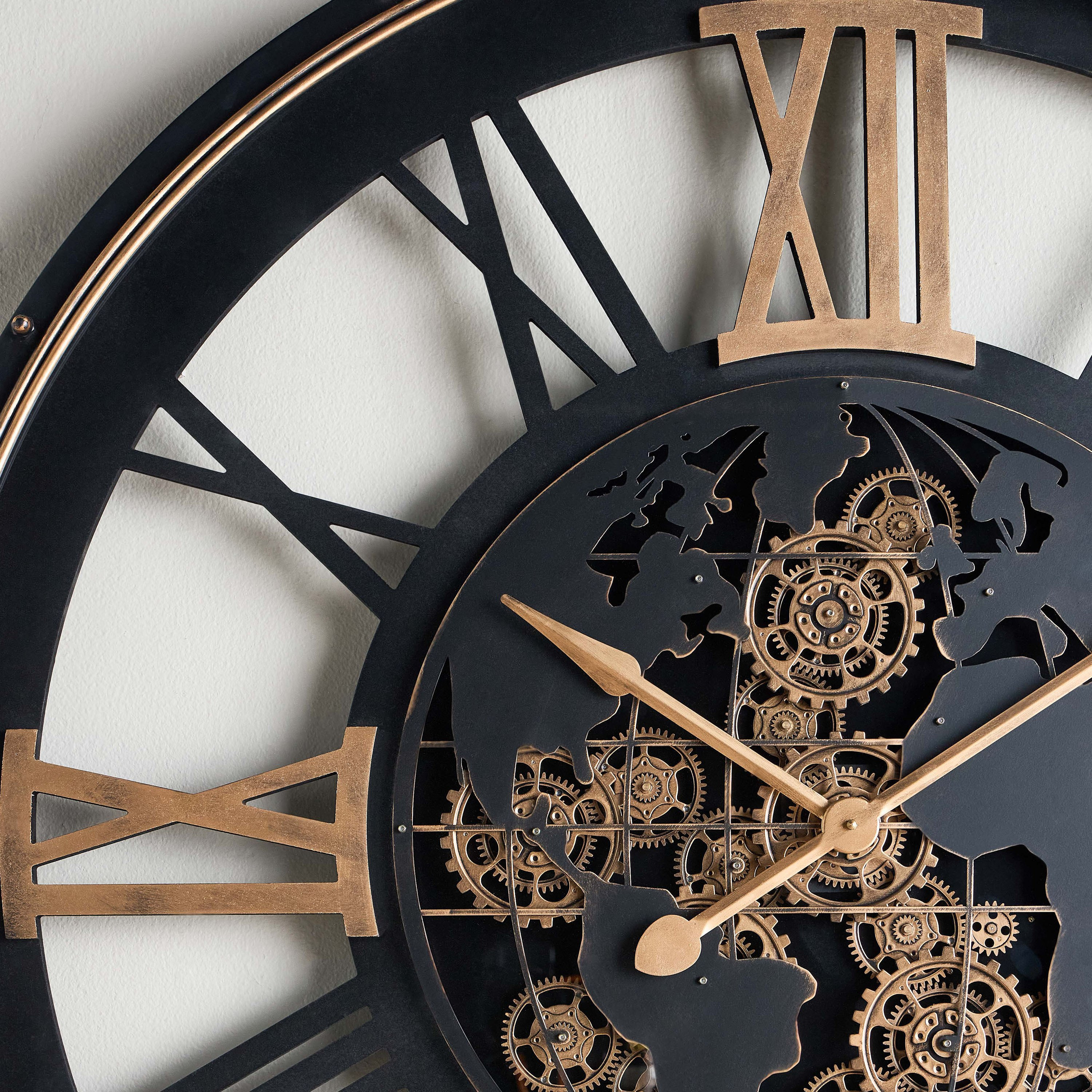 Claremont Gear Wall Clock - 120 cm-household-walldecorandmirrors-clocks-image-2