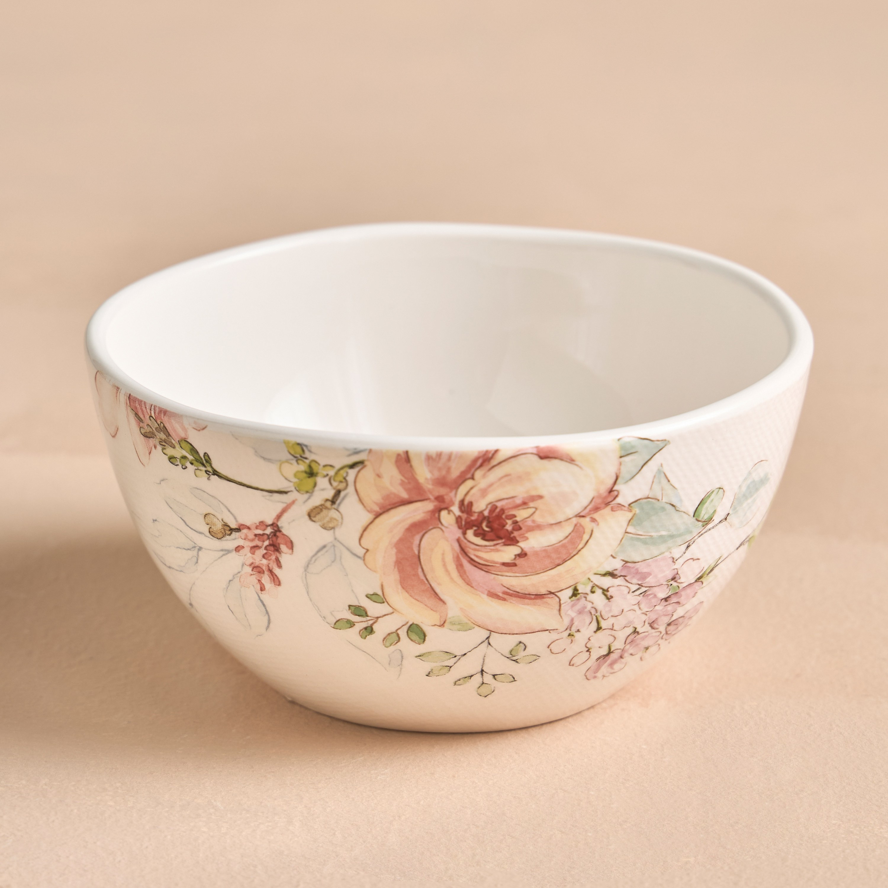 Rosette Ceramic Cereal Bowl - 15 cm-household-dining-dinnerware-dinnerwarecollections-image-1