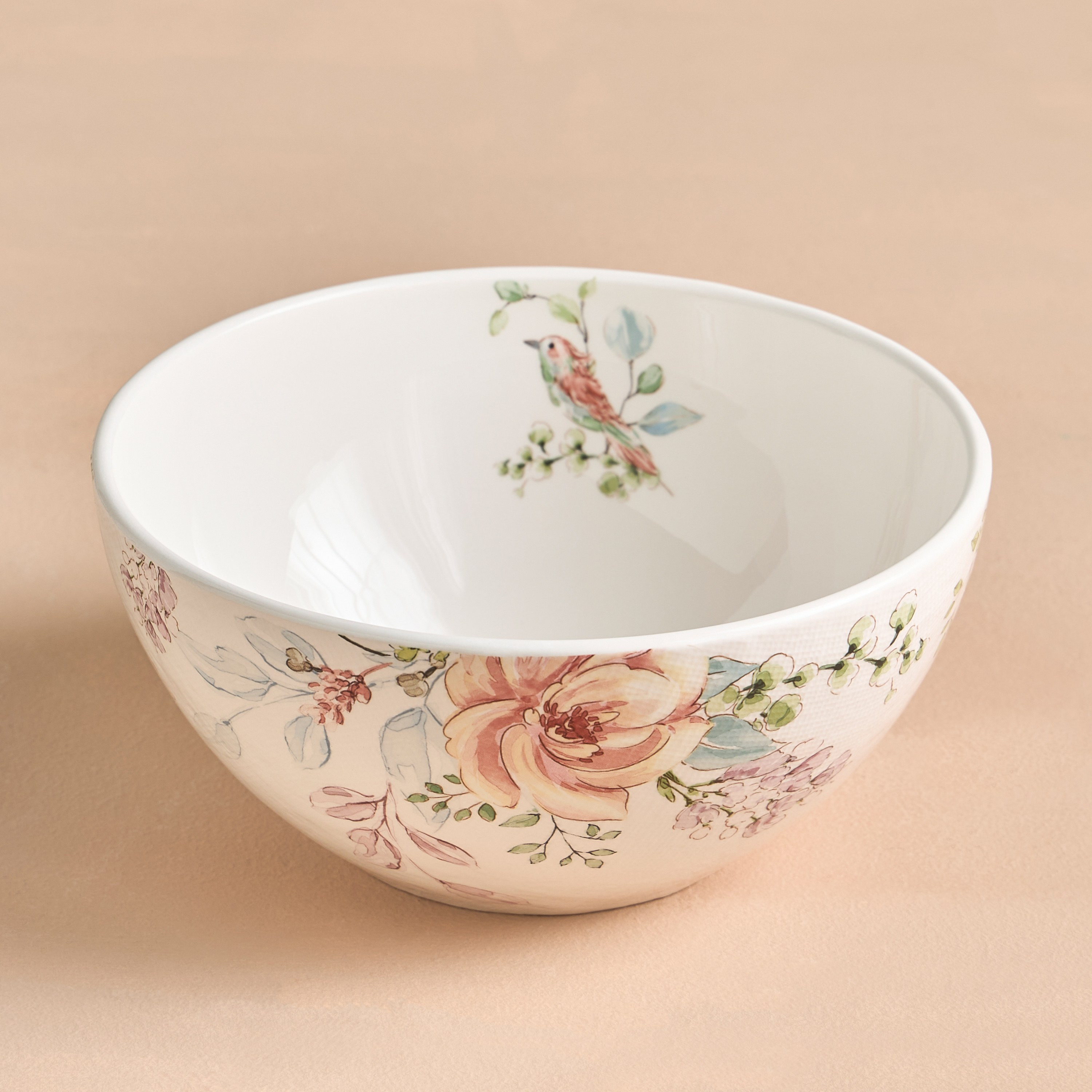 Rosette Ceramic Serving Bowl - 24 cm-household-dining-dinnerware-dinnerwarecollections-image-1