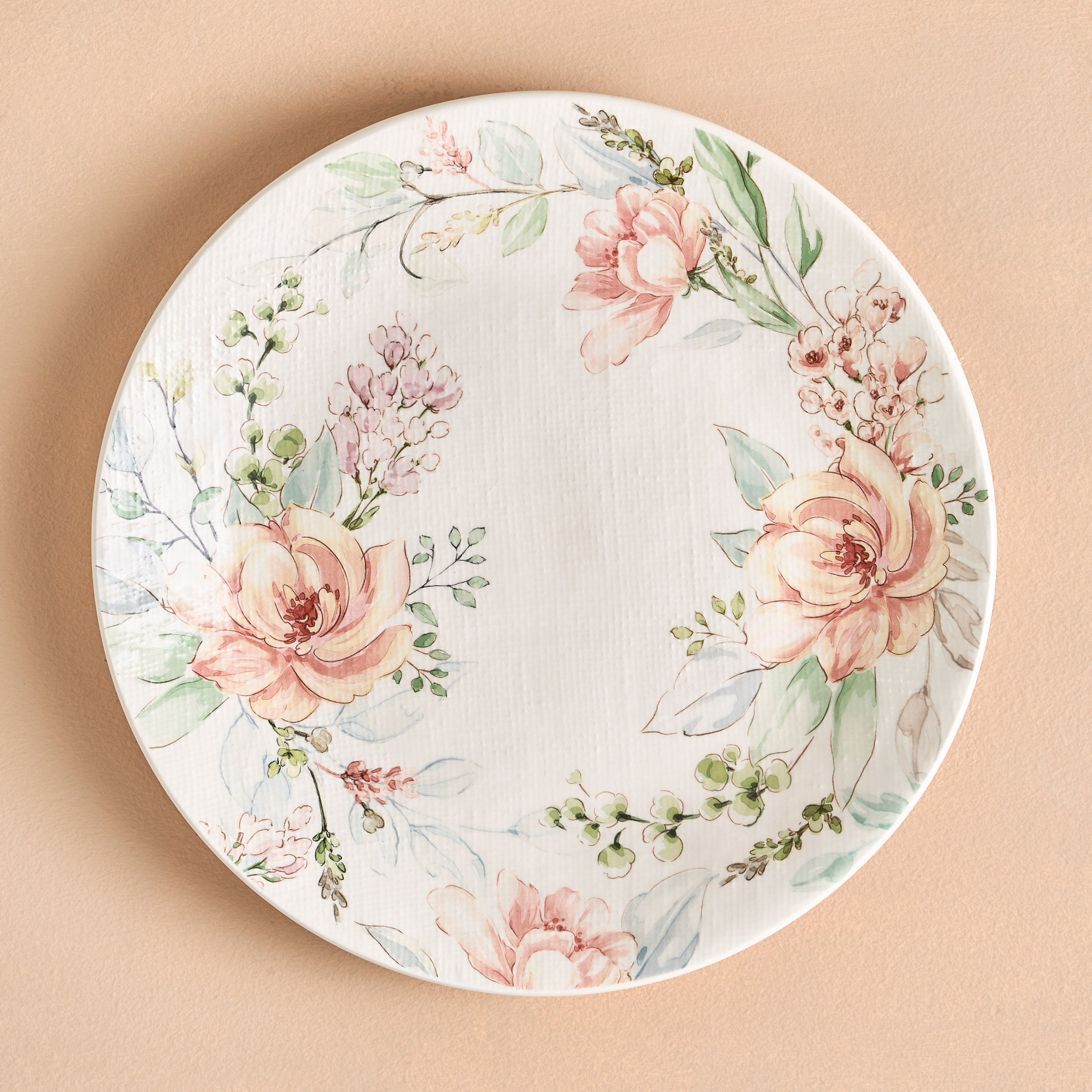 Rosette Ceramic Dinner Plate - 28 cm-household-dining-dinnerware-dinnerwarecollections-image-1