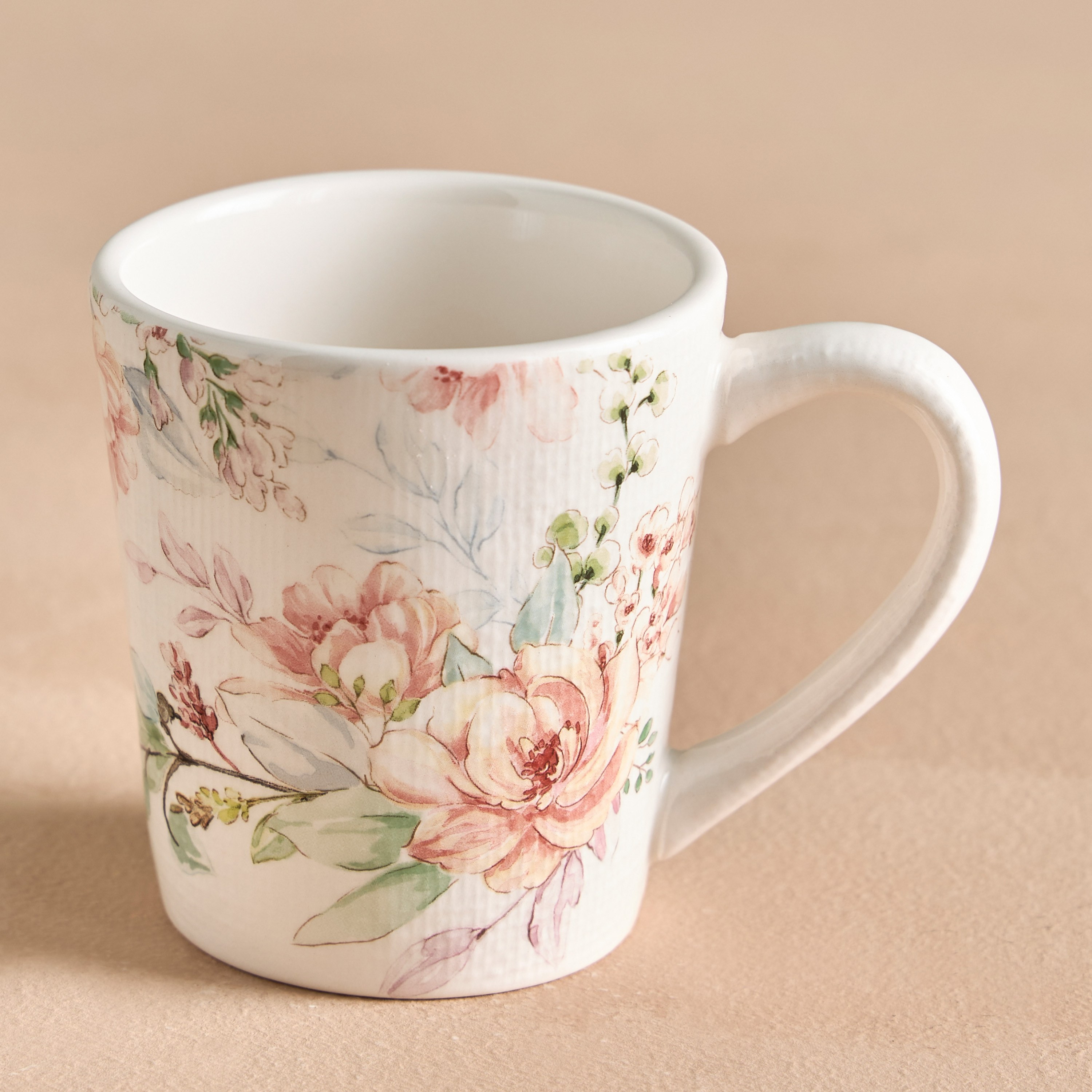 Rosette Ceramic Mug - 320 ml-household-dining-dinnerware-dinnerwarecollections-image-1