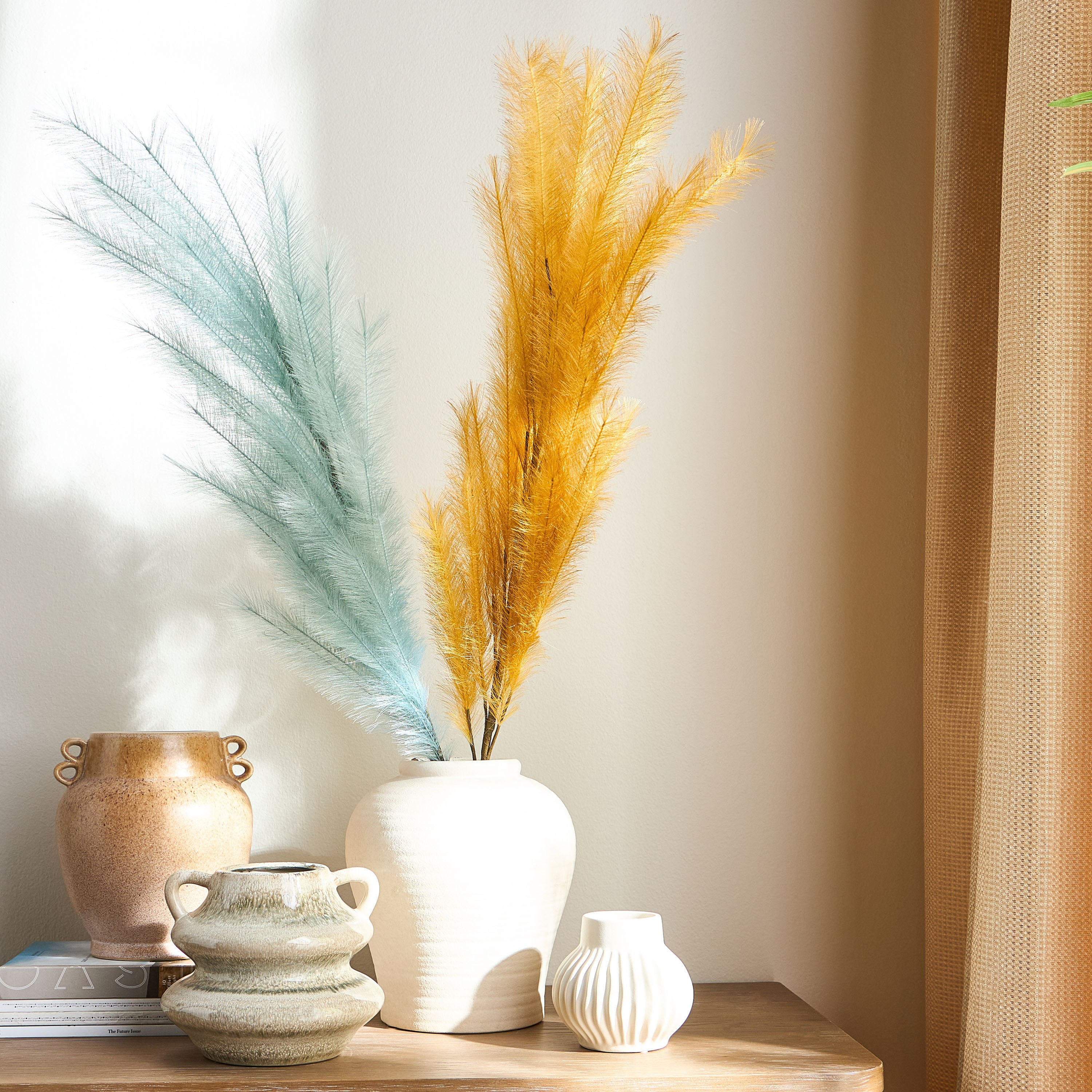 نبات بخاخ القصب - 130 سم-household-gardenandoutdoor-artificialflowersandplants-fillers-image-3