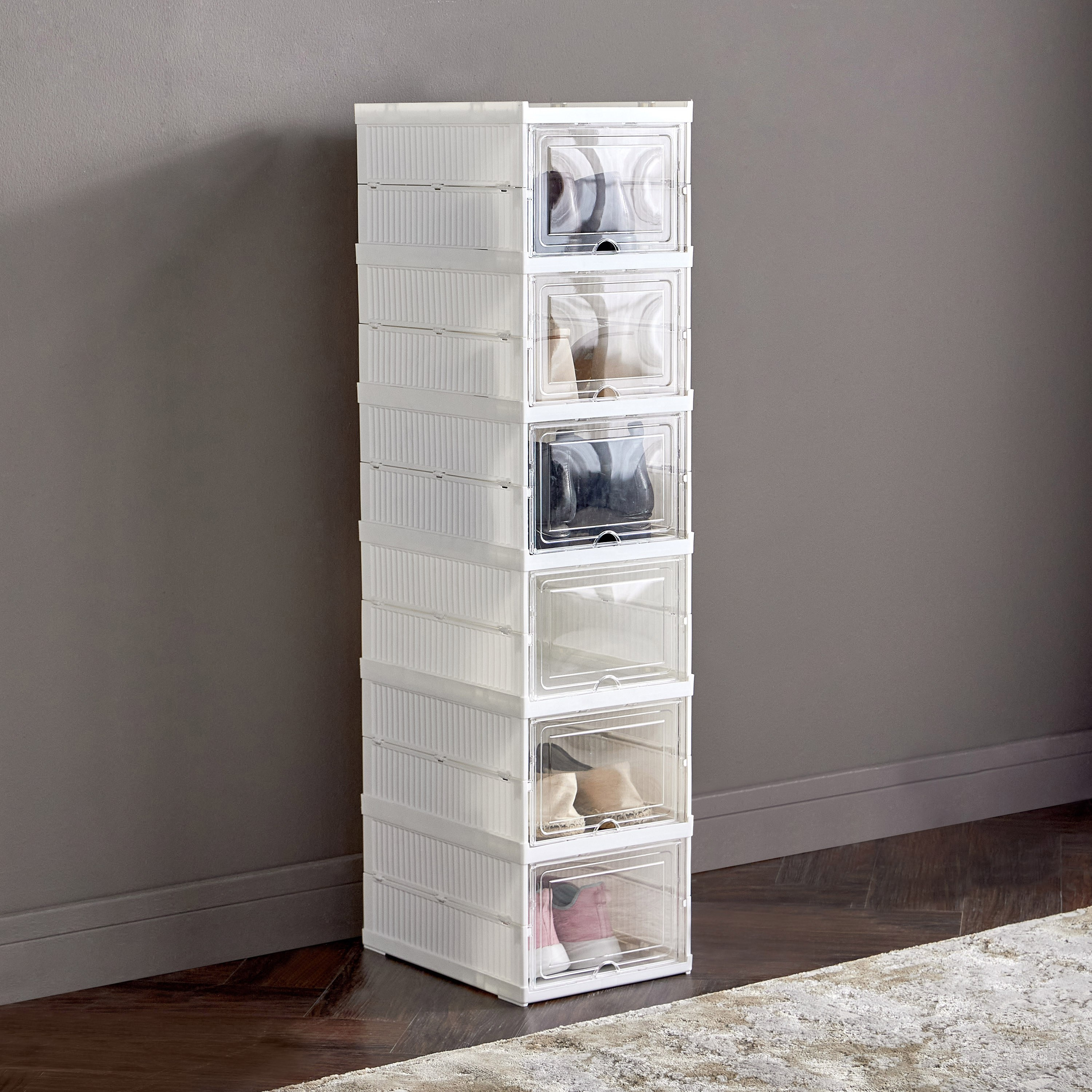 Kailey 6-Tier Storage Rack - 35x26 cm-household-storage-storagesolutions-shoeracksandstorage-image-1