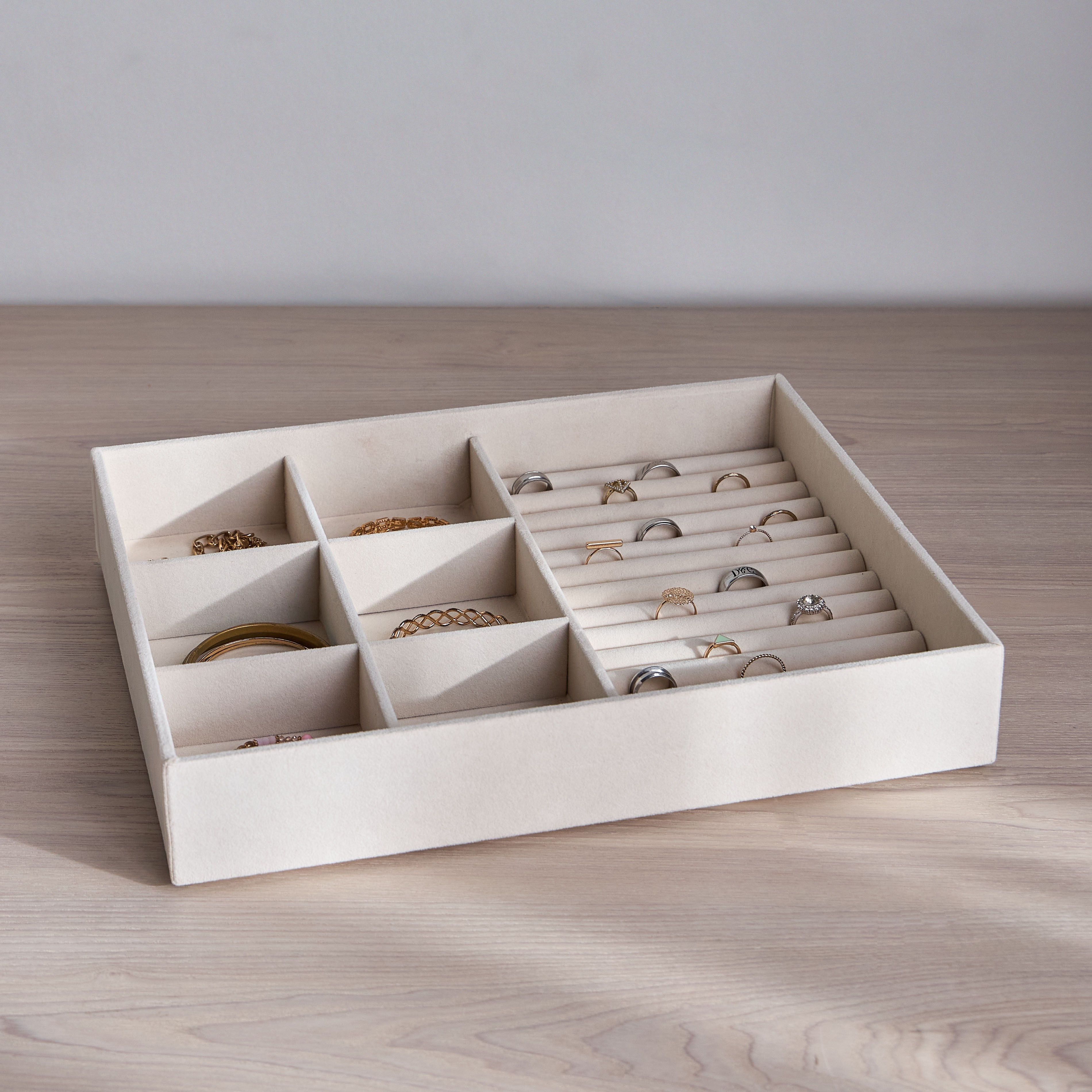 صينية مجوهرات 8 أقسام - فلوسكي-household-storage-jewelleryorganizing-jewellerytrays-image-5