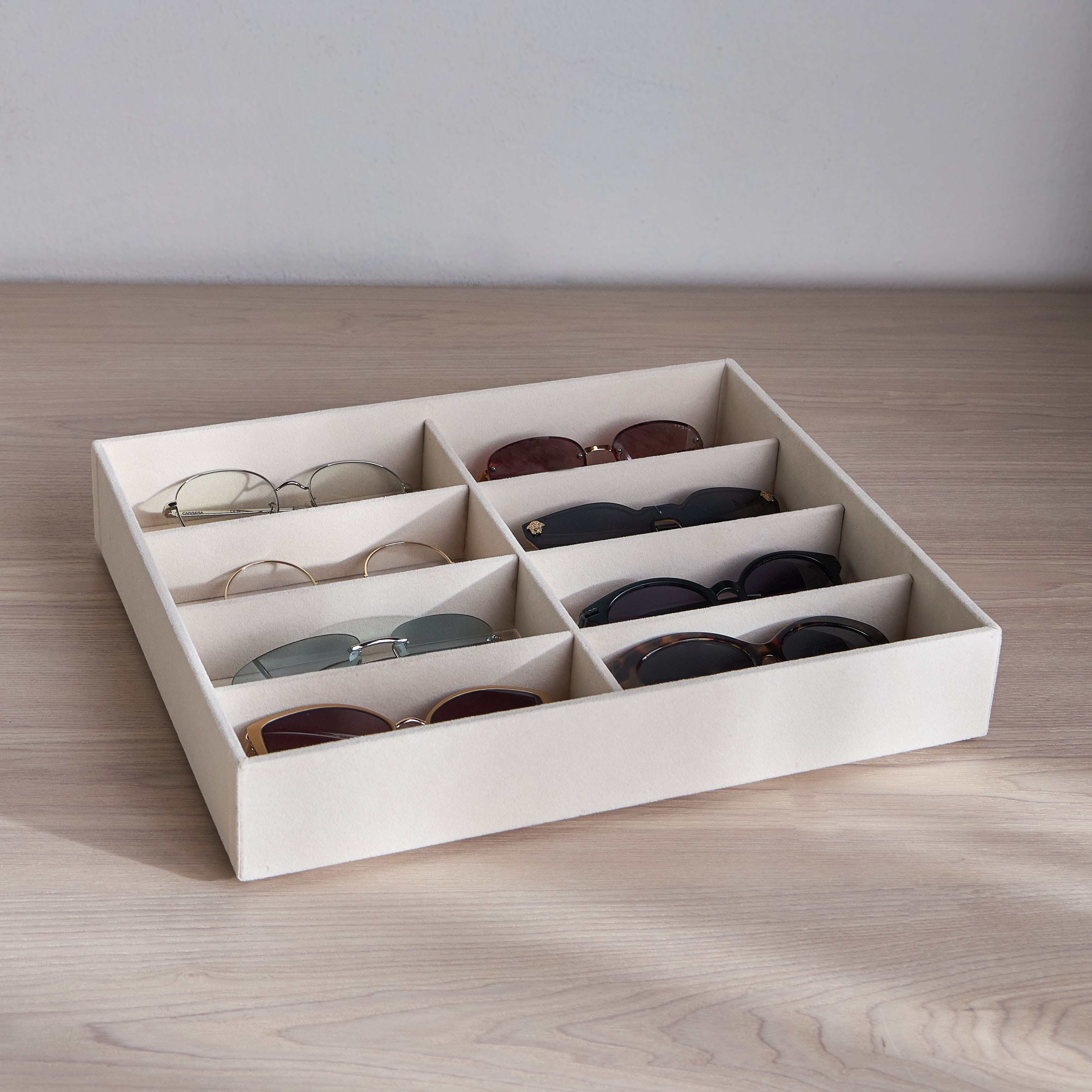 Flosci 8-Compartment Glasses Tray-household-storage-jewelleryorganizing-jewellerytrays-image-1