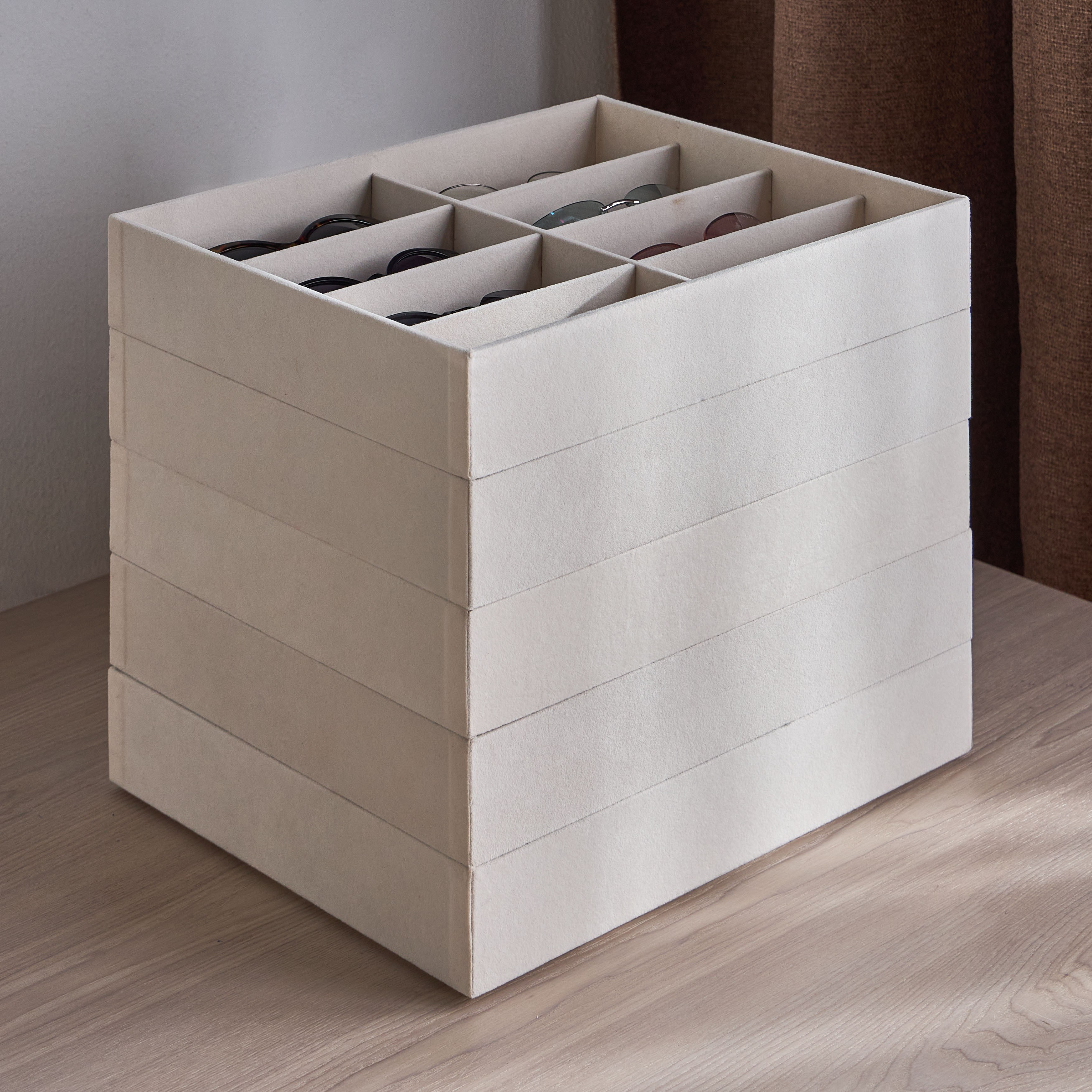 Flosci 8-Compartment Glasses Tray-household-storage-jewelleryorganizing-jewellerytrays-image-5