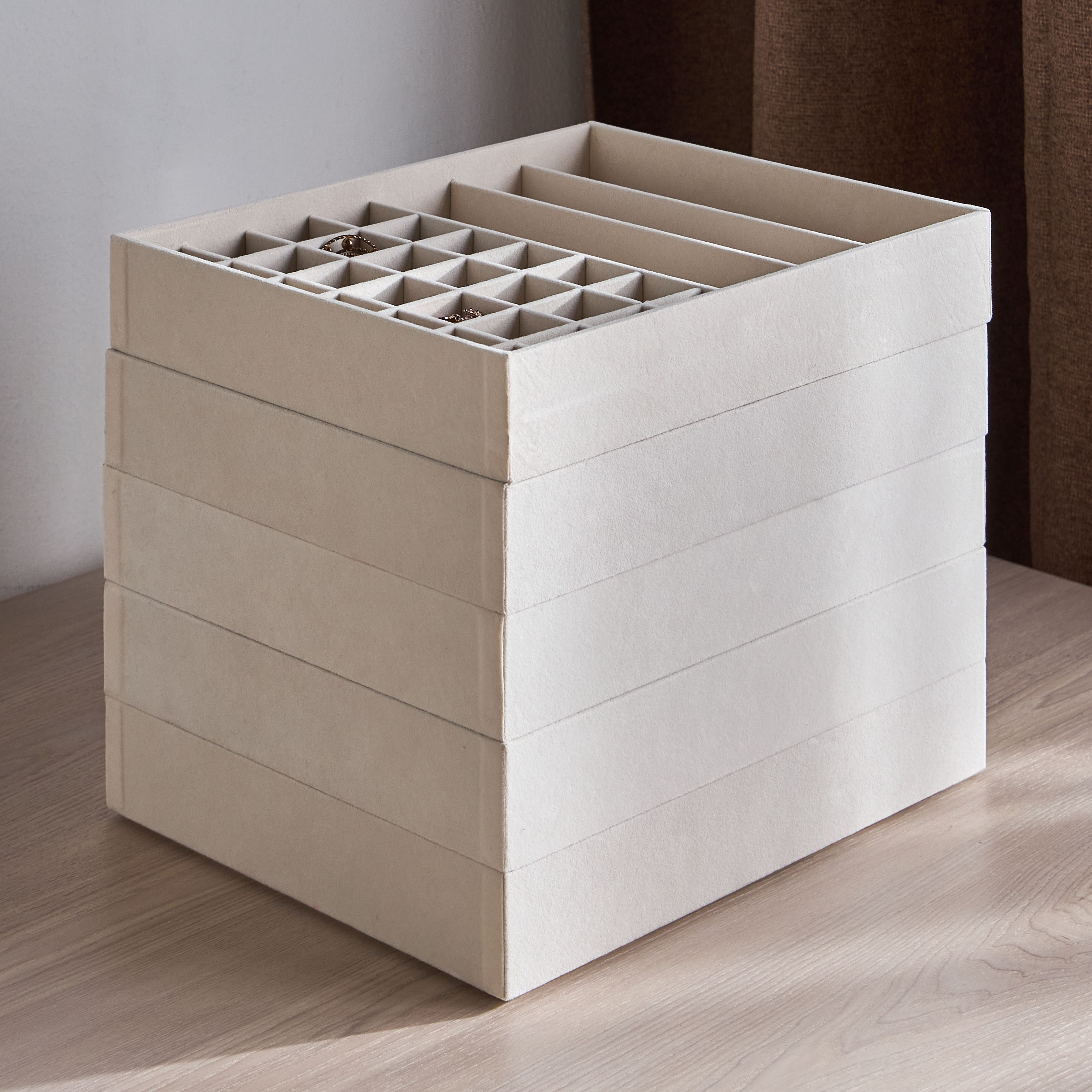 Flosci 31-Compartment Jewellery Tray-household-storage-jewelleryorganizing-jewellerytrays-image-9