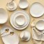 طقم عشاء 32 قطعة من خزف نيو بون الفاخر - وليمة - 6 أشخاص-household-giftingaccessories-giftings-image-4