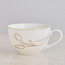 Tulip Porcelain Cup and Saucer Set - 220 ml-household-dining-teaandcoffee-mugsandcups-image-1