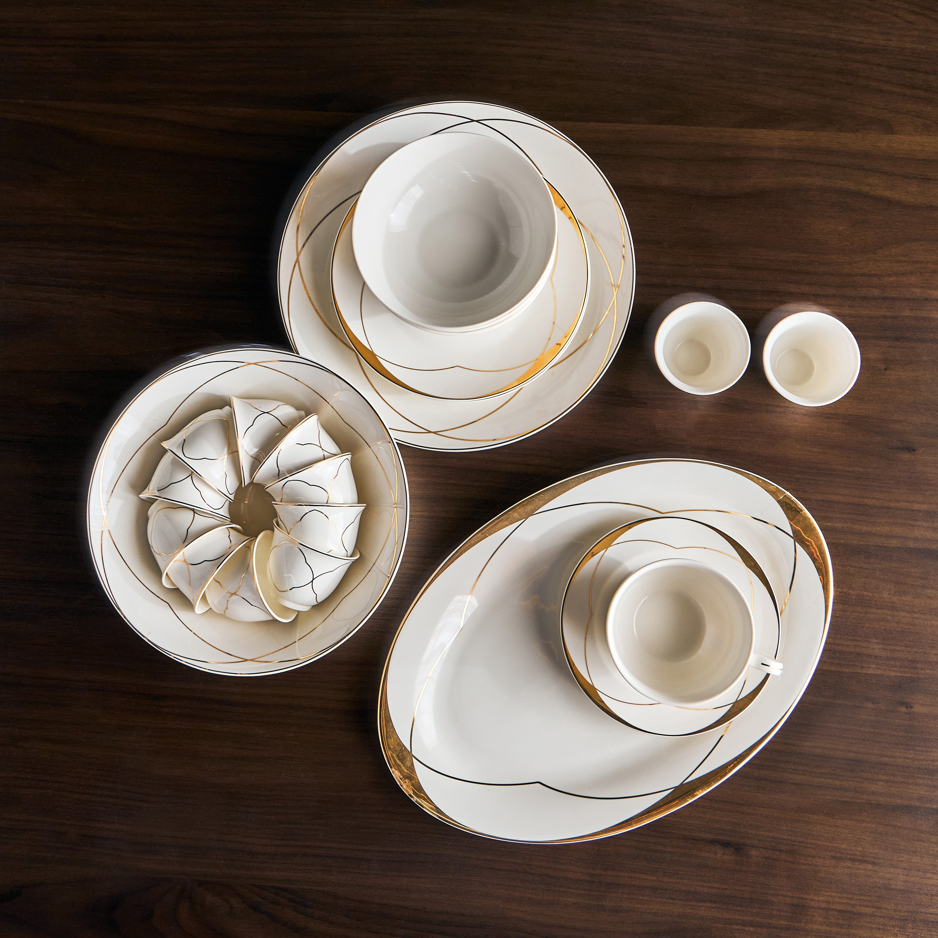 Nexus 32-Piece New Bone China Dinner Set - Serves 6-household-dining-dinnerware-dinnersets-image-1