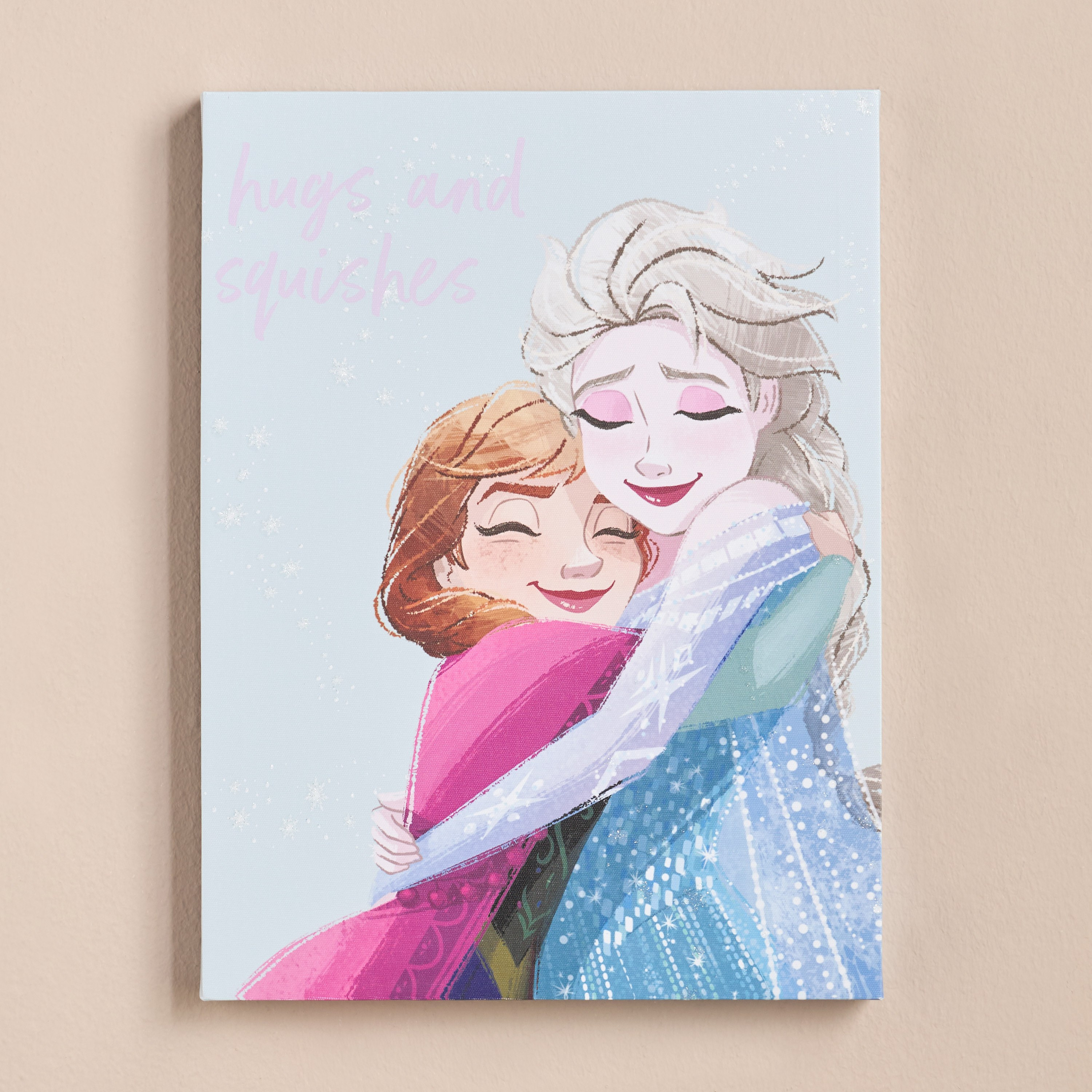 لوحة كانفاس بتصميم فروزن من ديزني - 40x30 سم-babyandkids-decorandlighting-decor-wallart-image-1