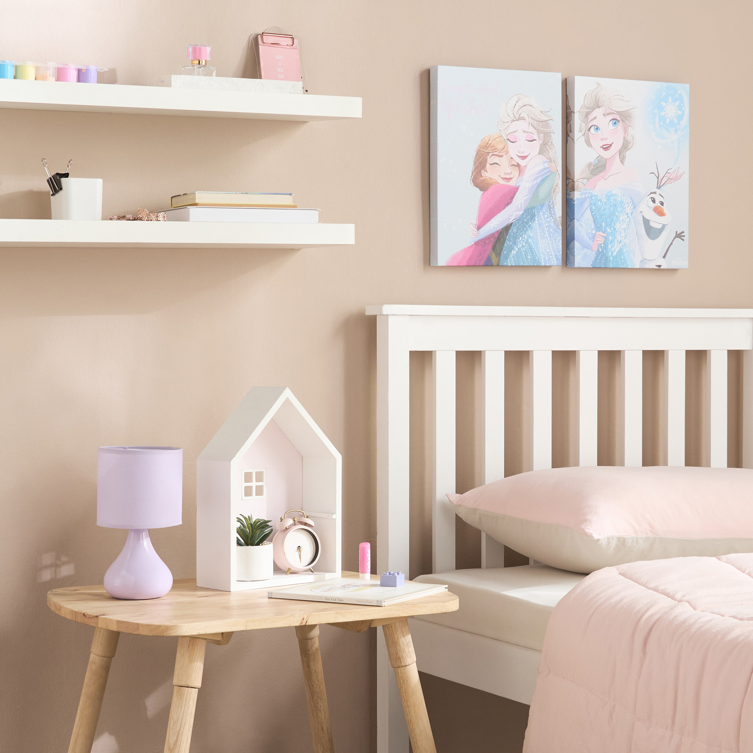 لوحة كانفاس بتصميم فروزن من ديزني - 40x30 سم-babyandkids-decorandlighting-decor-wallart-image-3