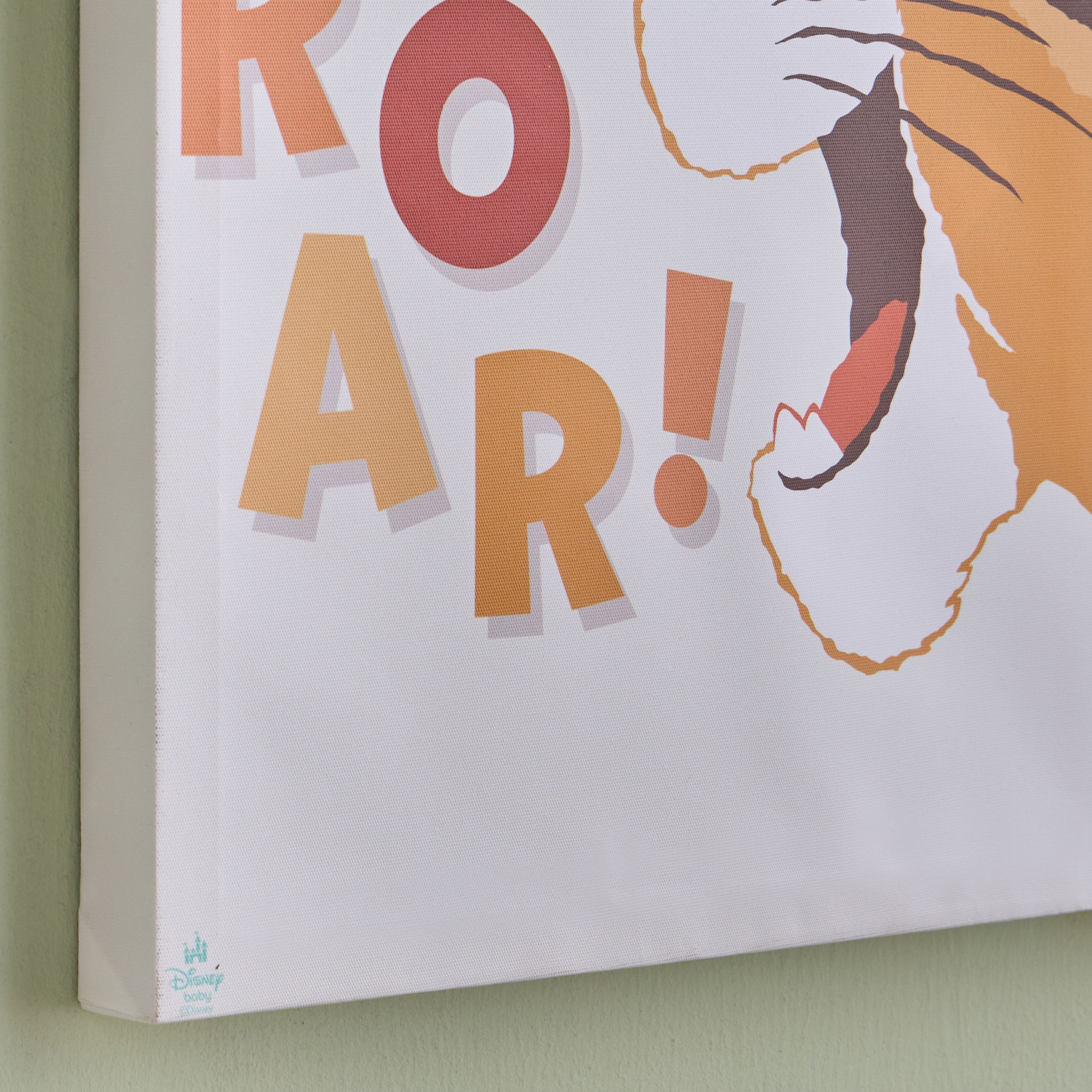 Lion King Roar Canvas Wall Decor - 45x45 cm-babyandkids-decorandlighting-decor-walldecor-image-2