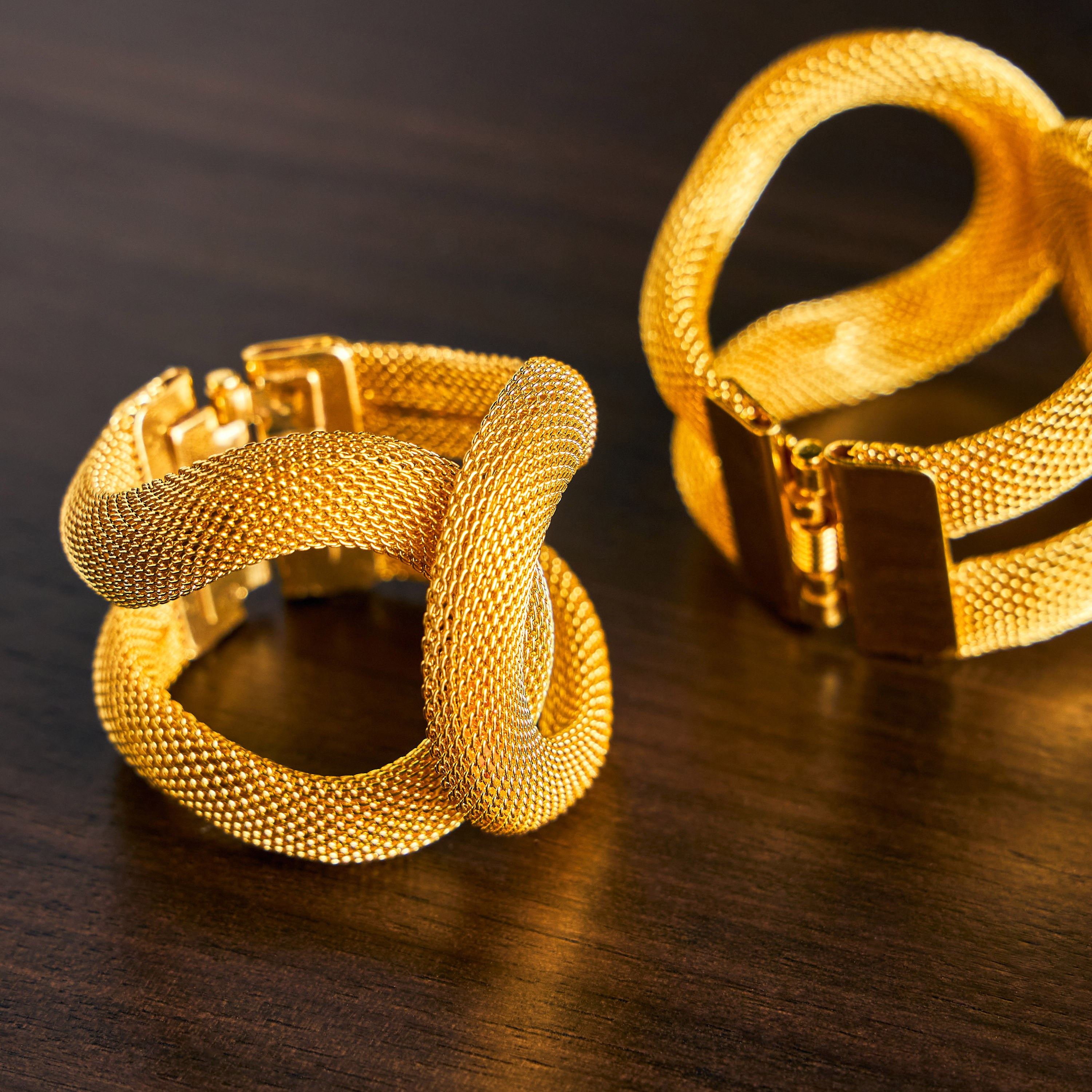 Nexus 4-Piece Napkin Ring - 5.5 cm-household-dining-tablelinen-napkinsandaccessories-image-2