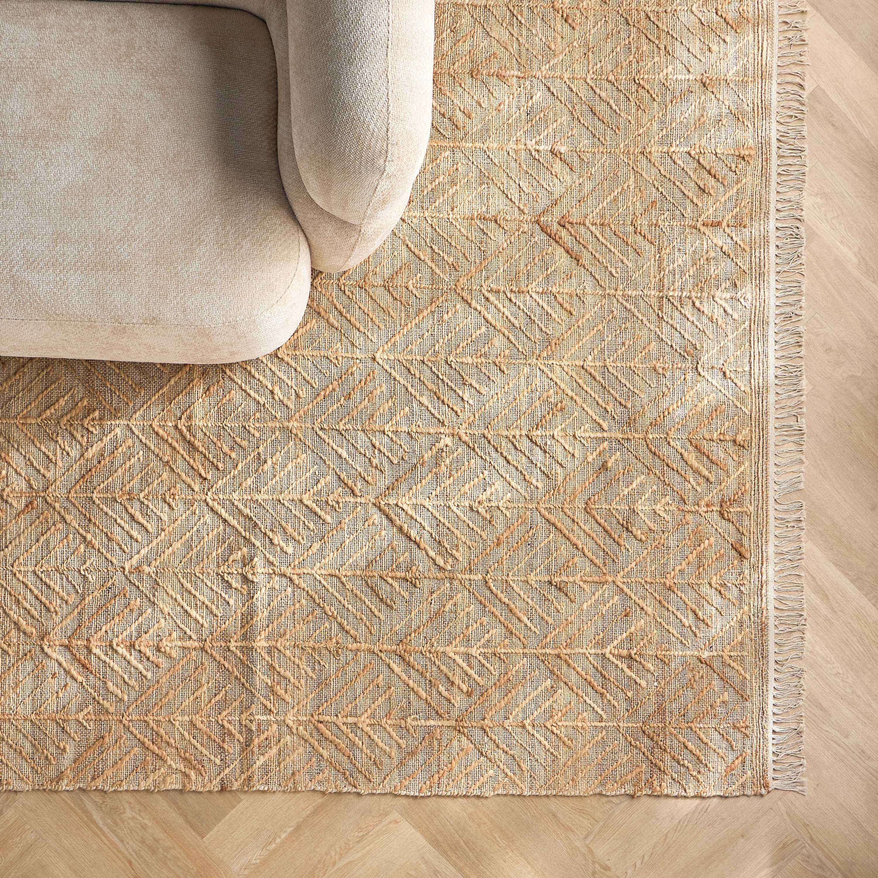 سجادة جوت منسوجة يدويًا - أزورا - 160x230 سم-household-rugsandcarpets-rugs-image-1