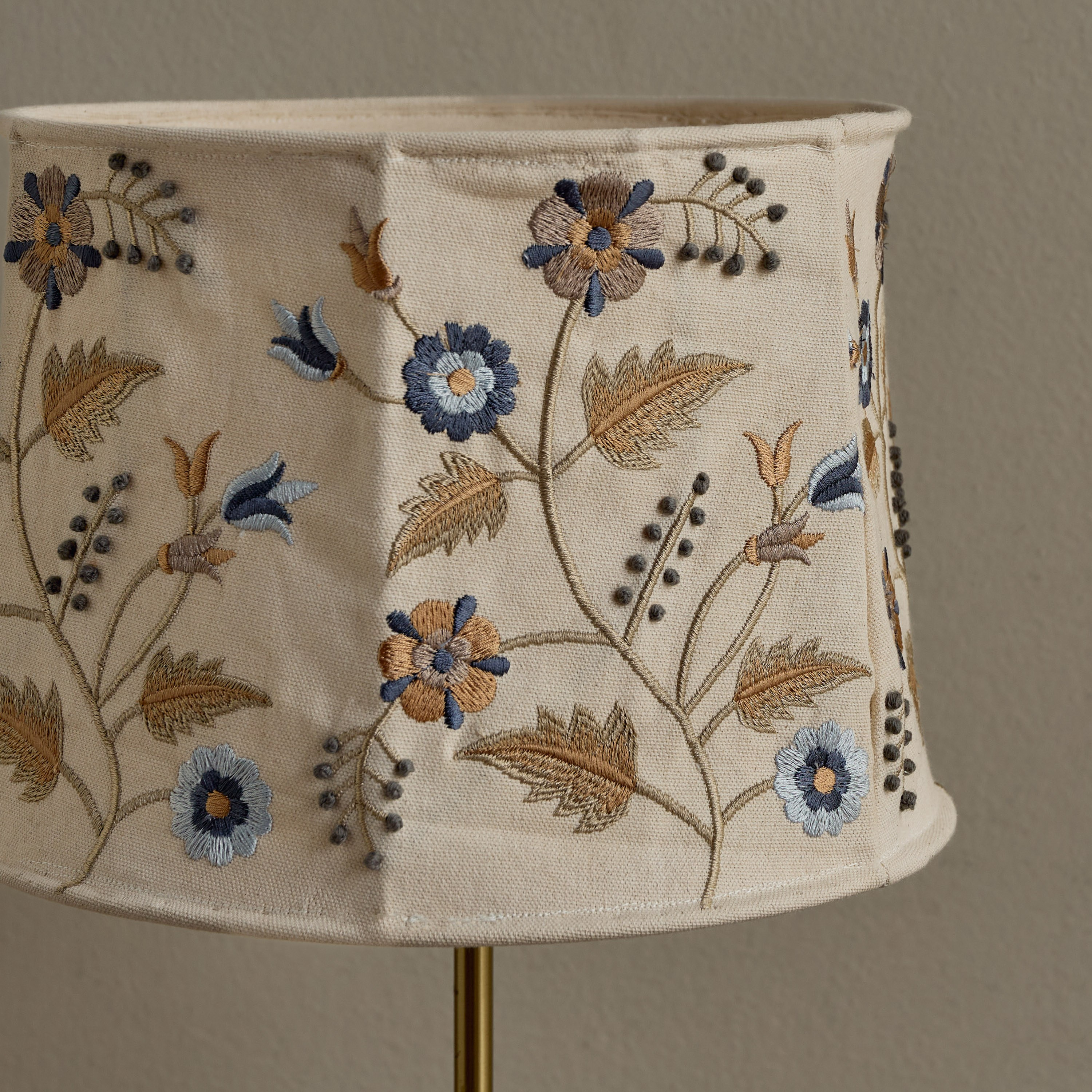 غطاء مصباح طاولة بتطريز عقد قطنية - ميكس آند ماتش - 20 سم-household-lighting-tableanddesklamps-image-3