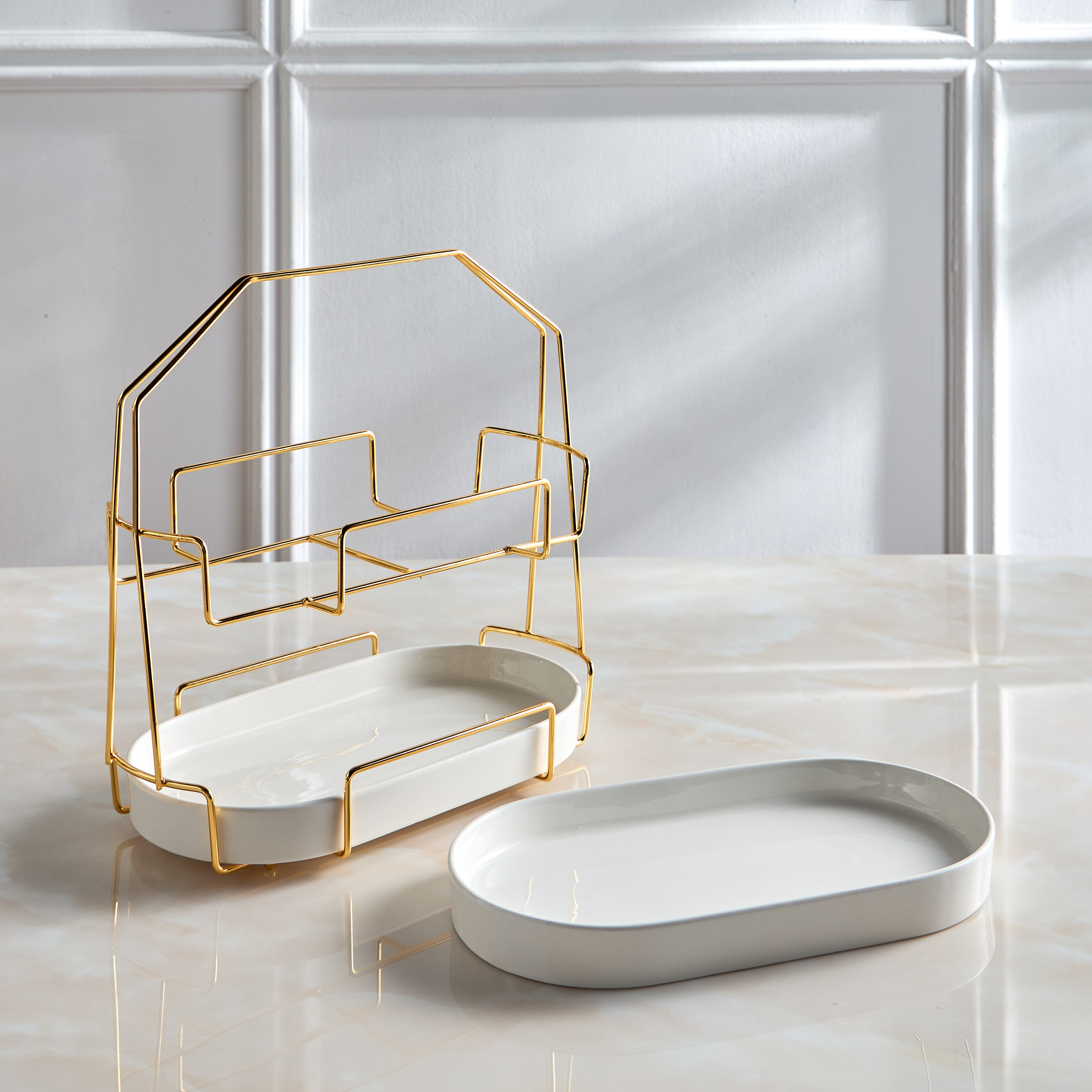 Nexus 2-Tier Cake Stand-household-dining-serveware-cakestands-image-2