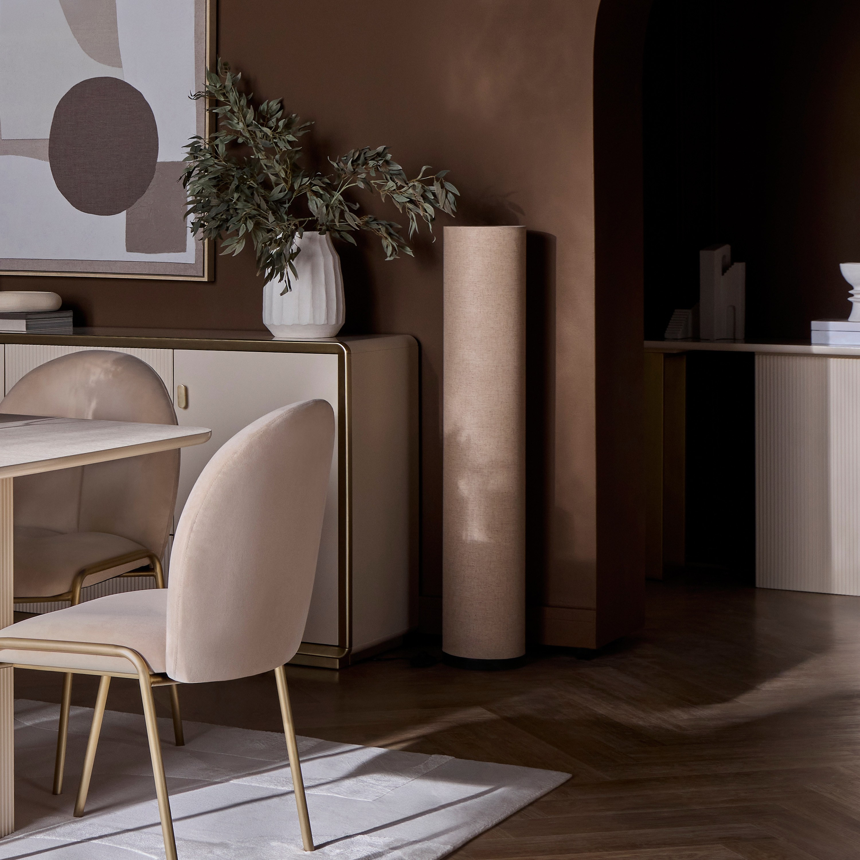 مصباح أرضية قماش - مارسين - 115 سم-household-lighting-floorlamps-image-5