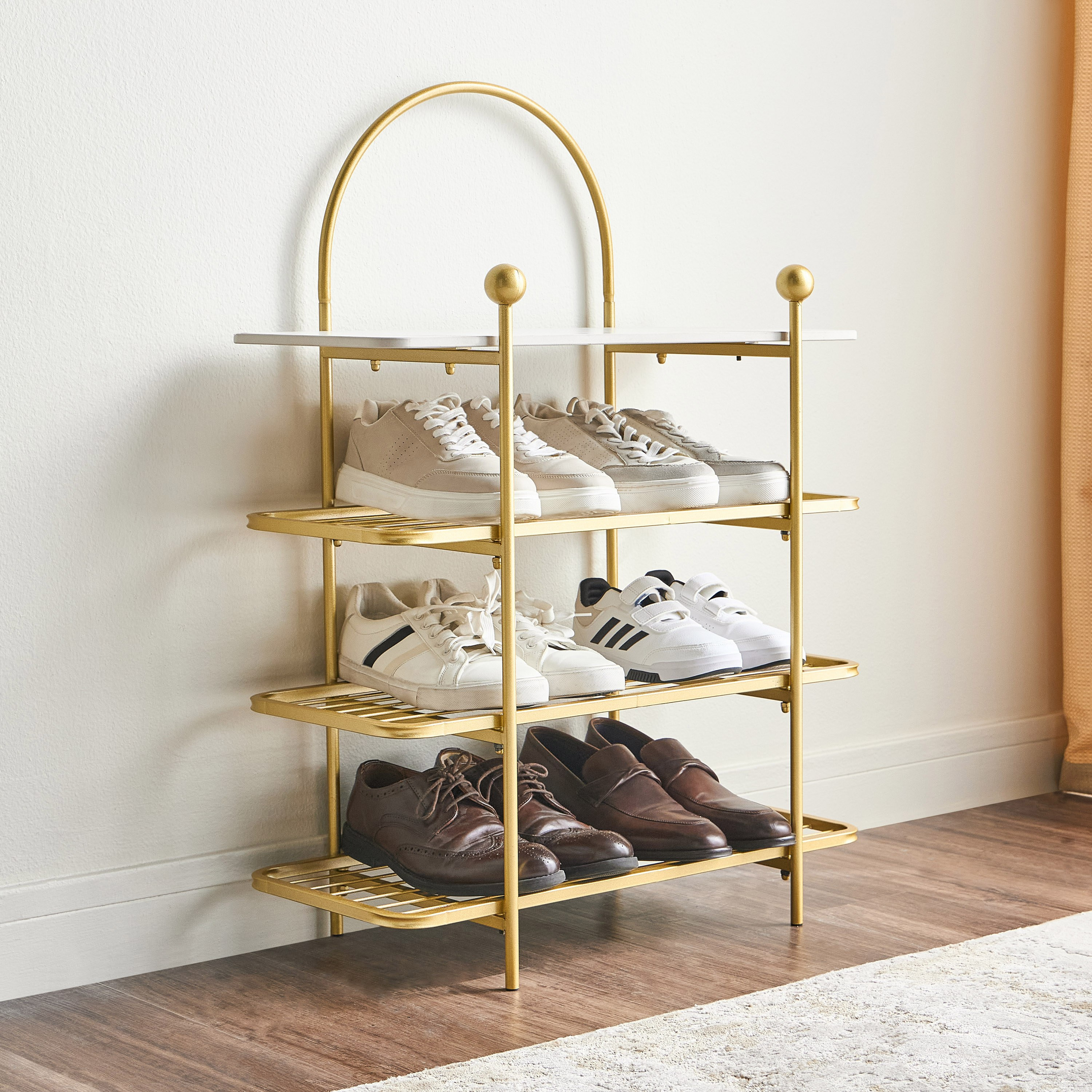 Jason 3-Tier Shoe Rack - 30x89 cm