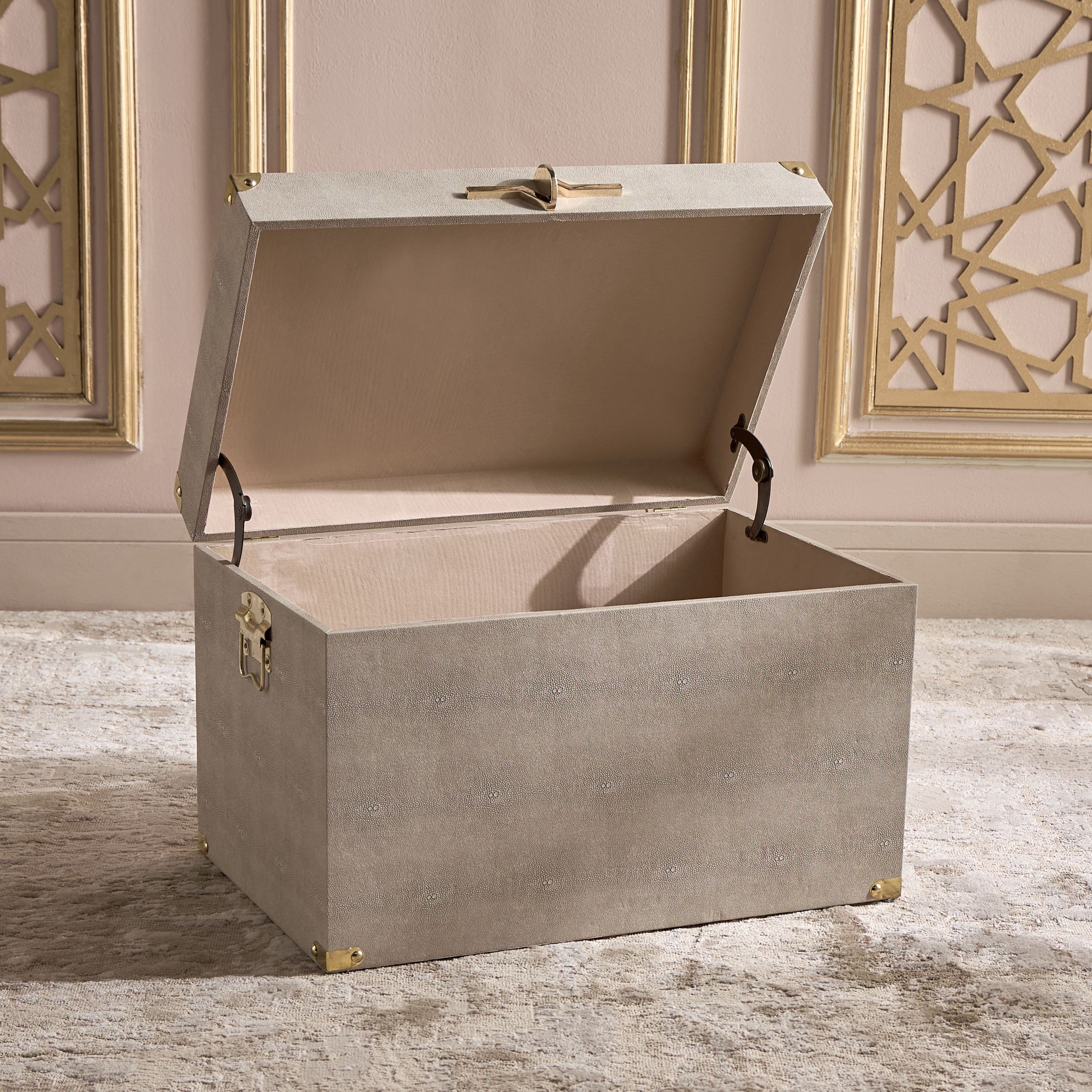 Amirah Storage Trunk - 54x35x35 cm-household-storage-storagesolutions-trunks-image-2